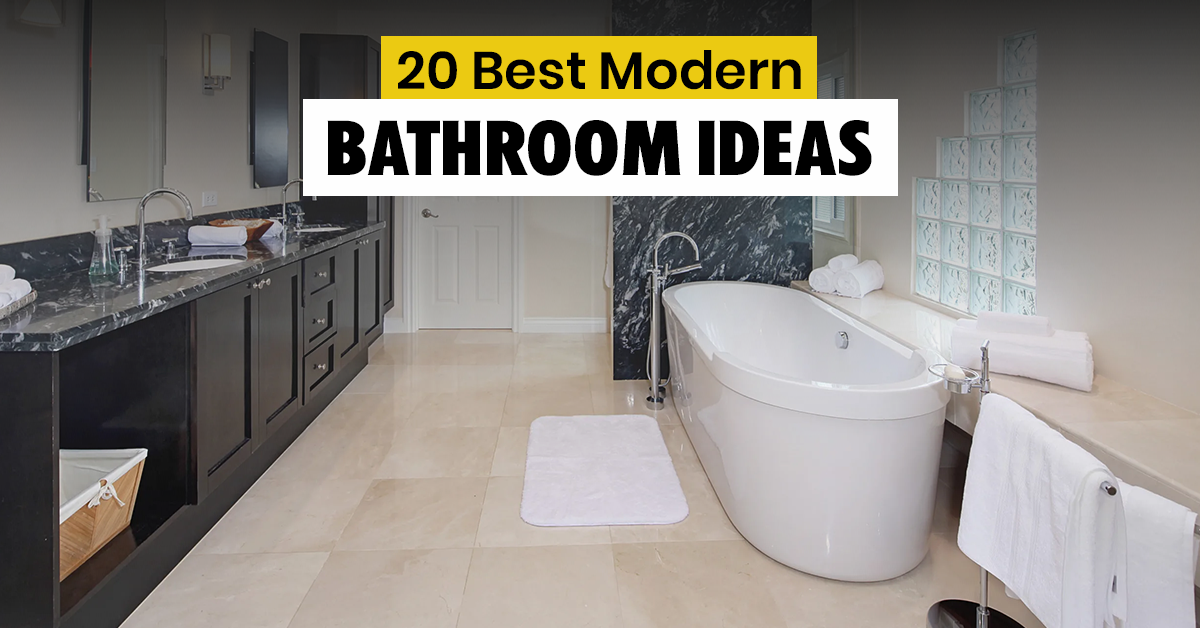 20 Best Modern Bathroom Ideas – Imperial Rooms