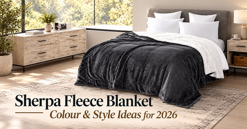 Sherpa Fleece Blanket Colour & Style Ideas for 2026