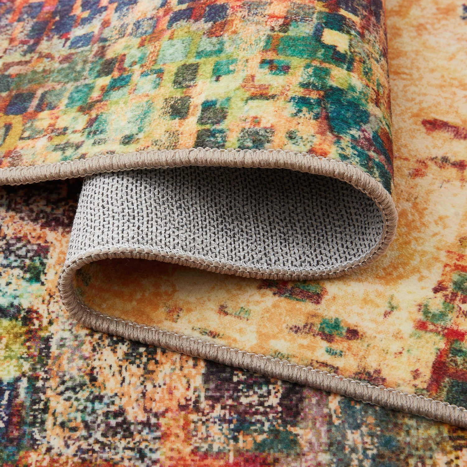 Multicolour Rug for Living Room & Bedroom Soft Stylish & Modern Design
