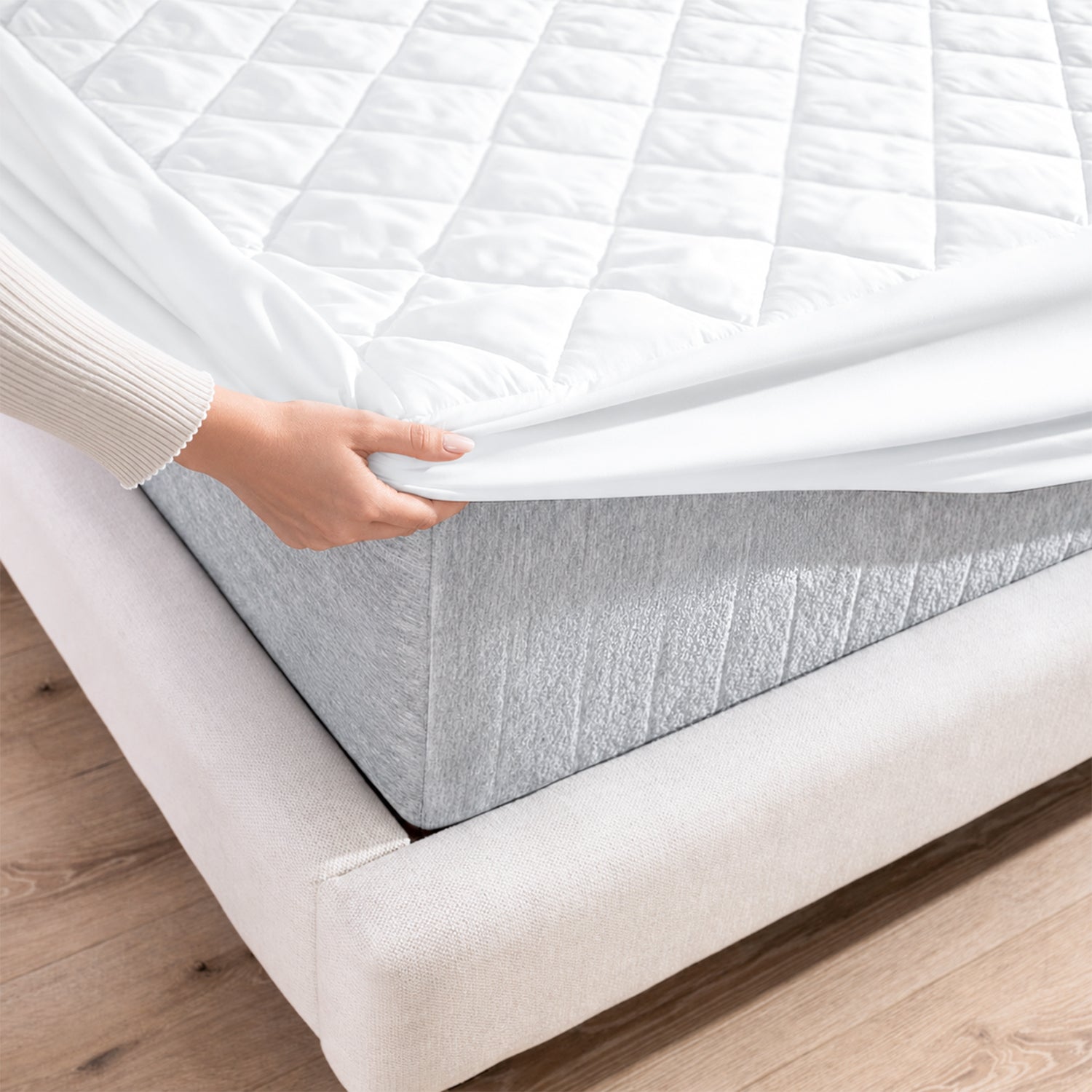Mattress Protector Cover 40cm Extra Deep Soft Breathable