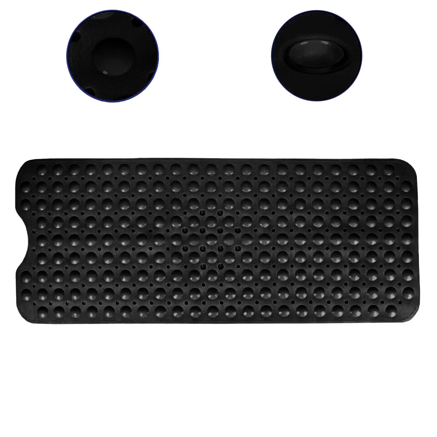 Black Bath Mat Non Slip