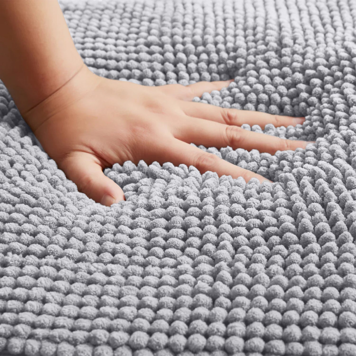 Premium Textured Bath Mat Soft Absorbent & Non-Slip