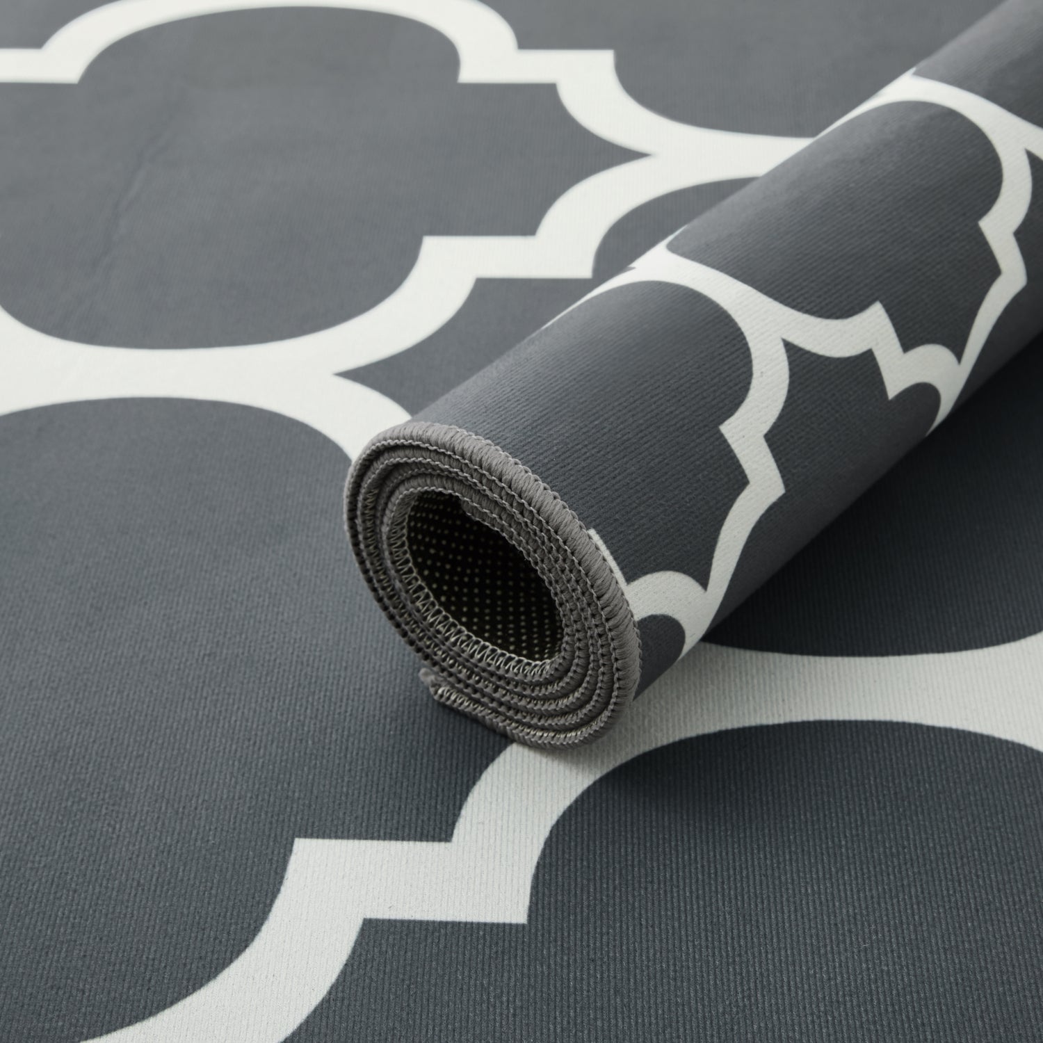 Large Area Living Room Rugs Lattice Printed