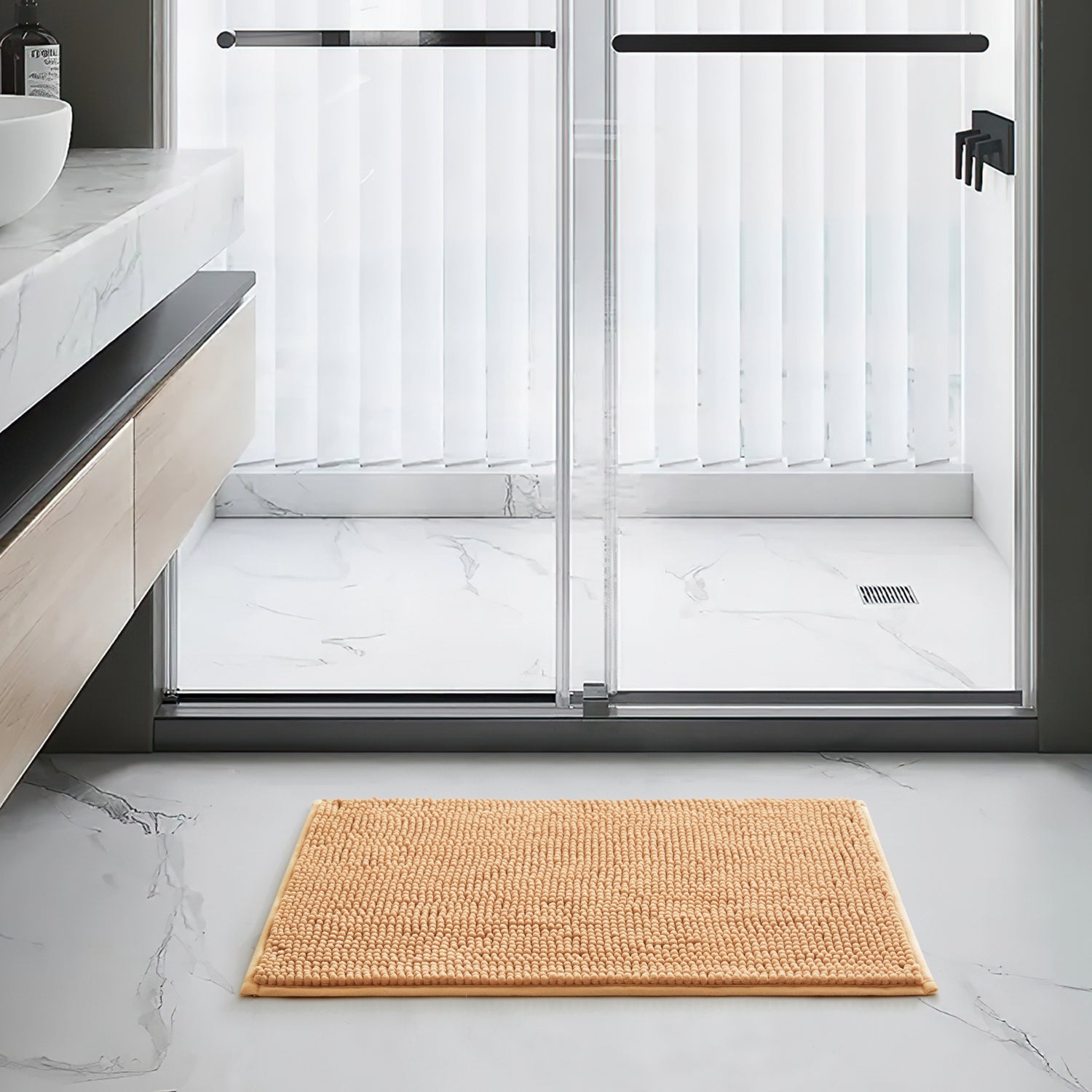 Beige Bath Mat