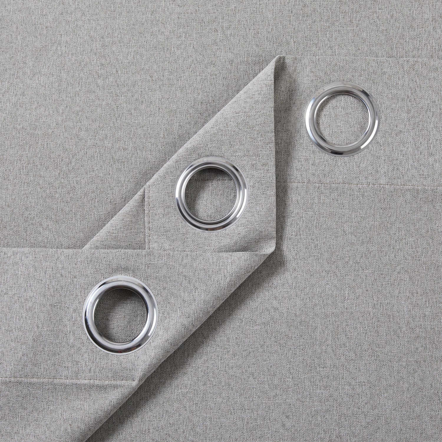 Beige ready made curtains