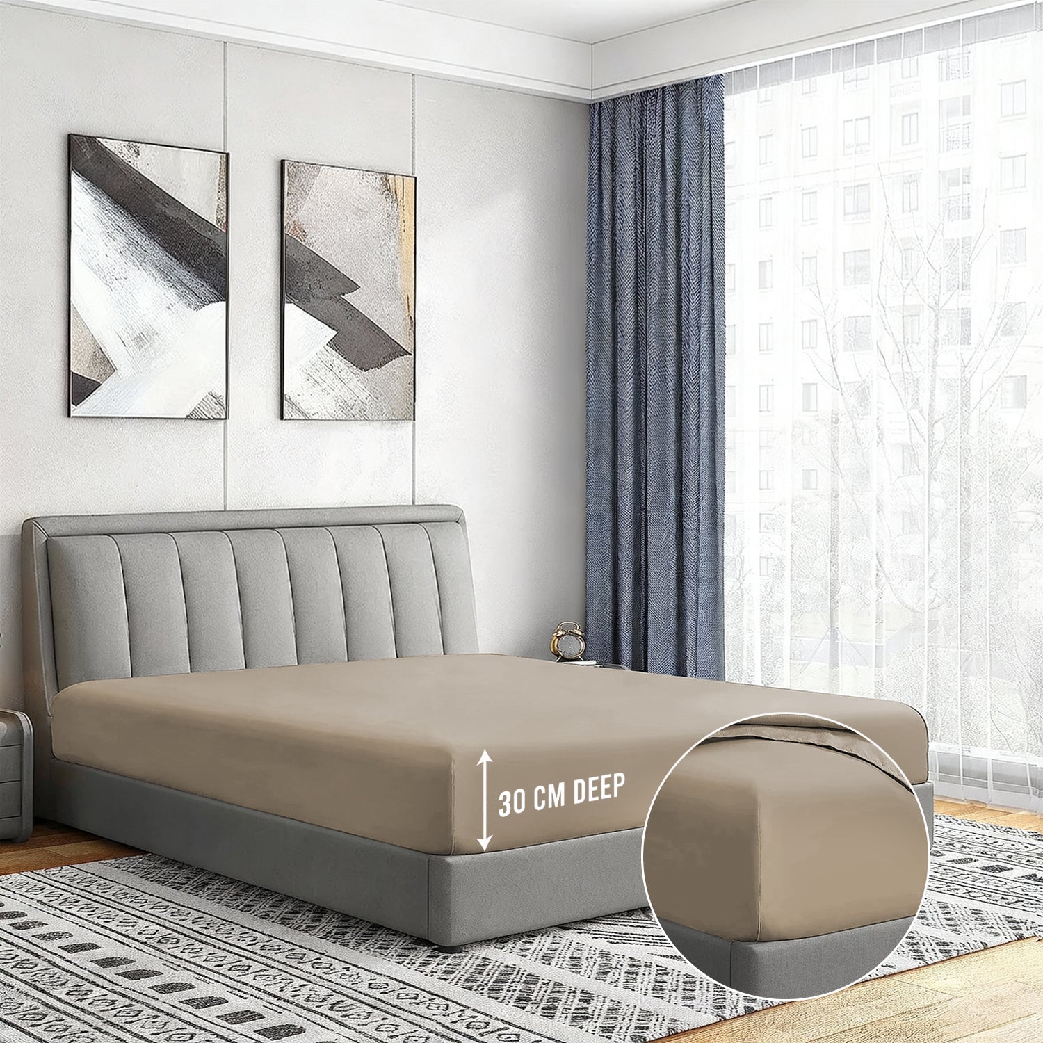 Extra Deep Fitted Sheets 30CM & 40CM