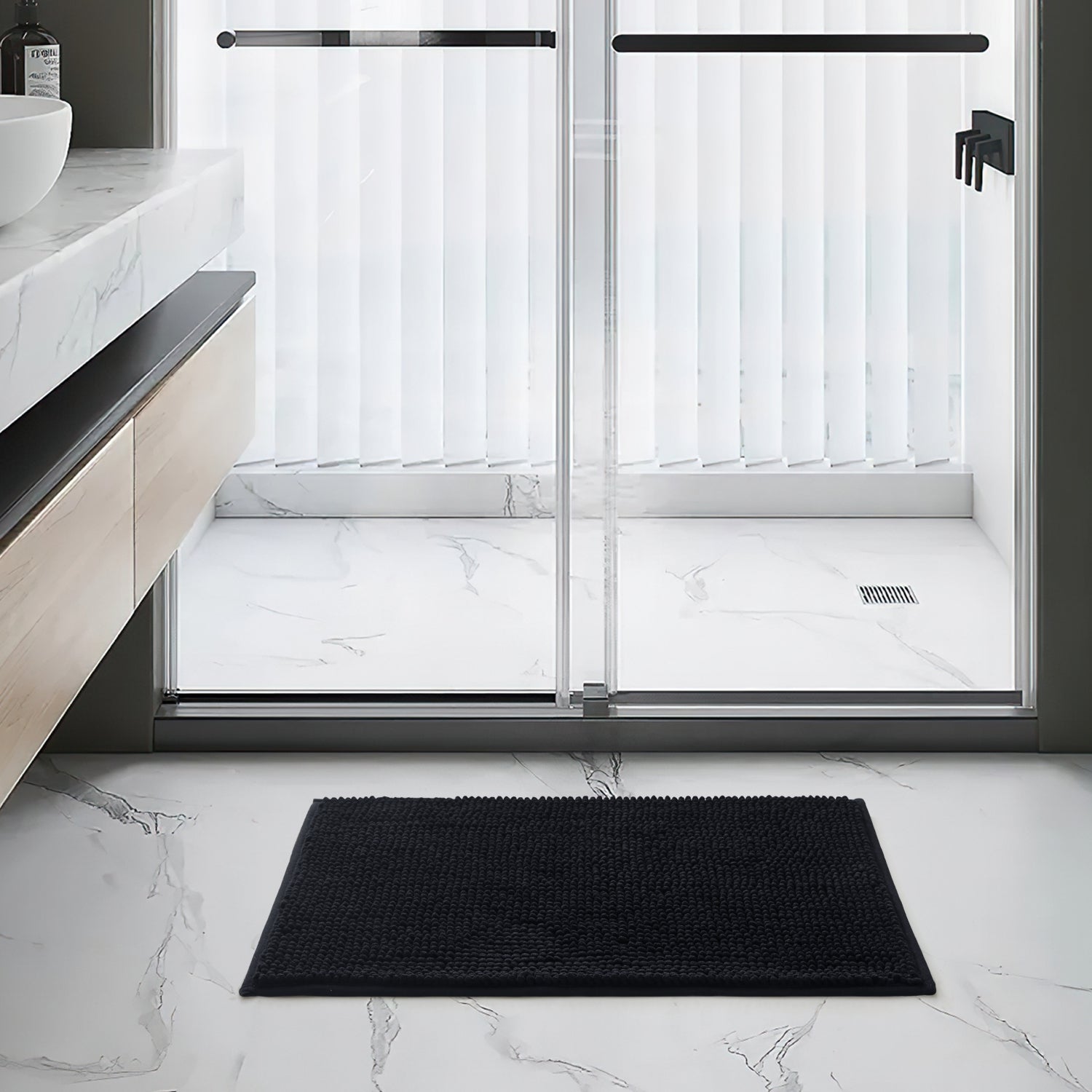 Bath Mat Black
