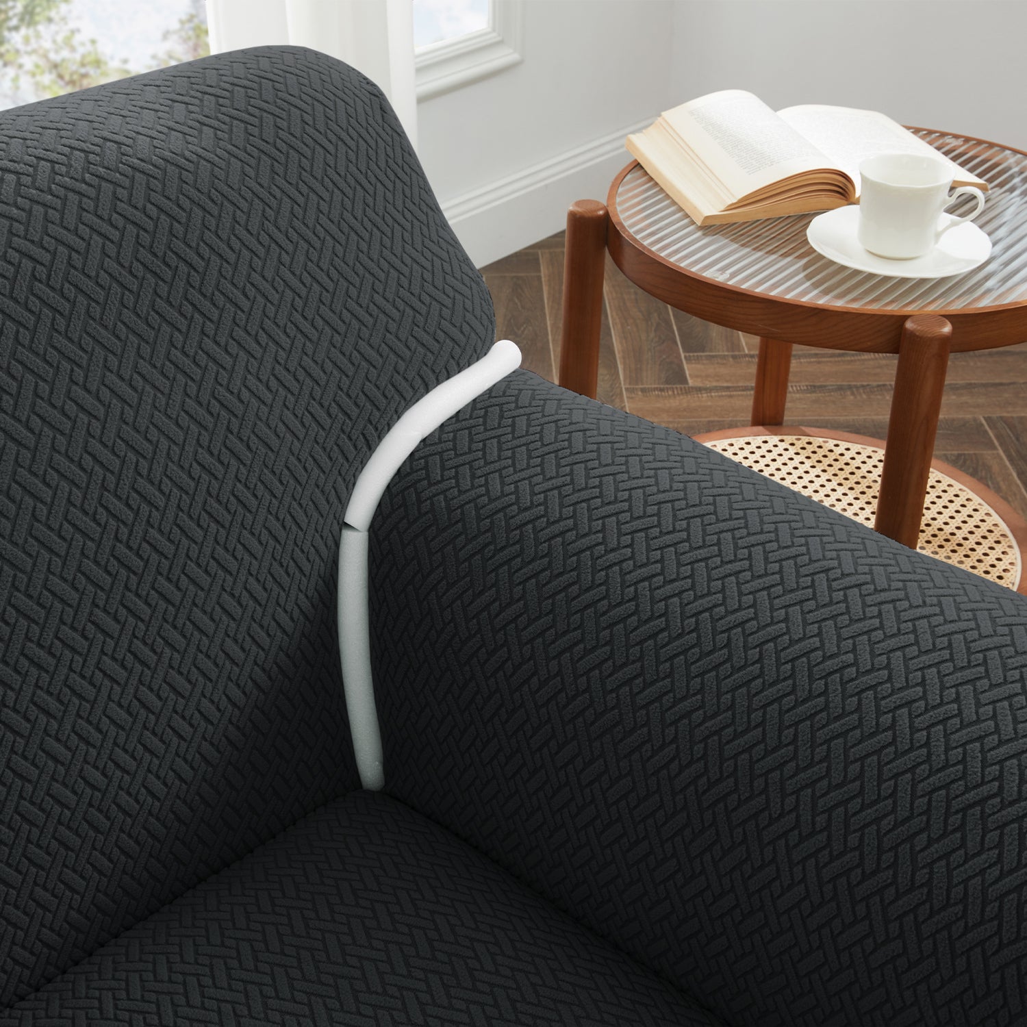 Stretch Slip Covers black