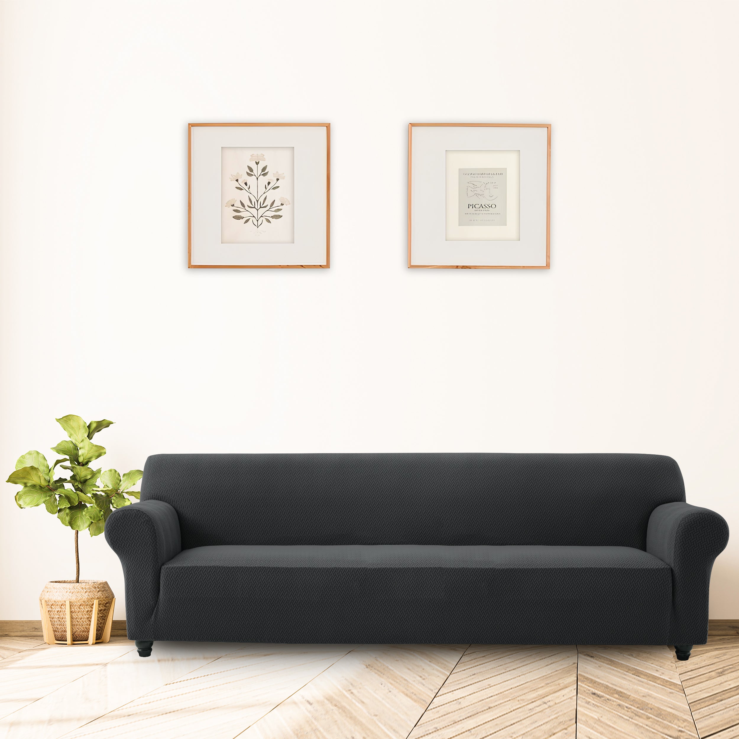 Spandex 4 Seater Sofa Cover Premium Stretchable Fit