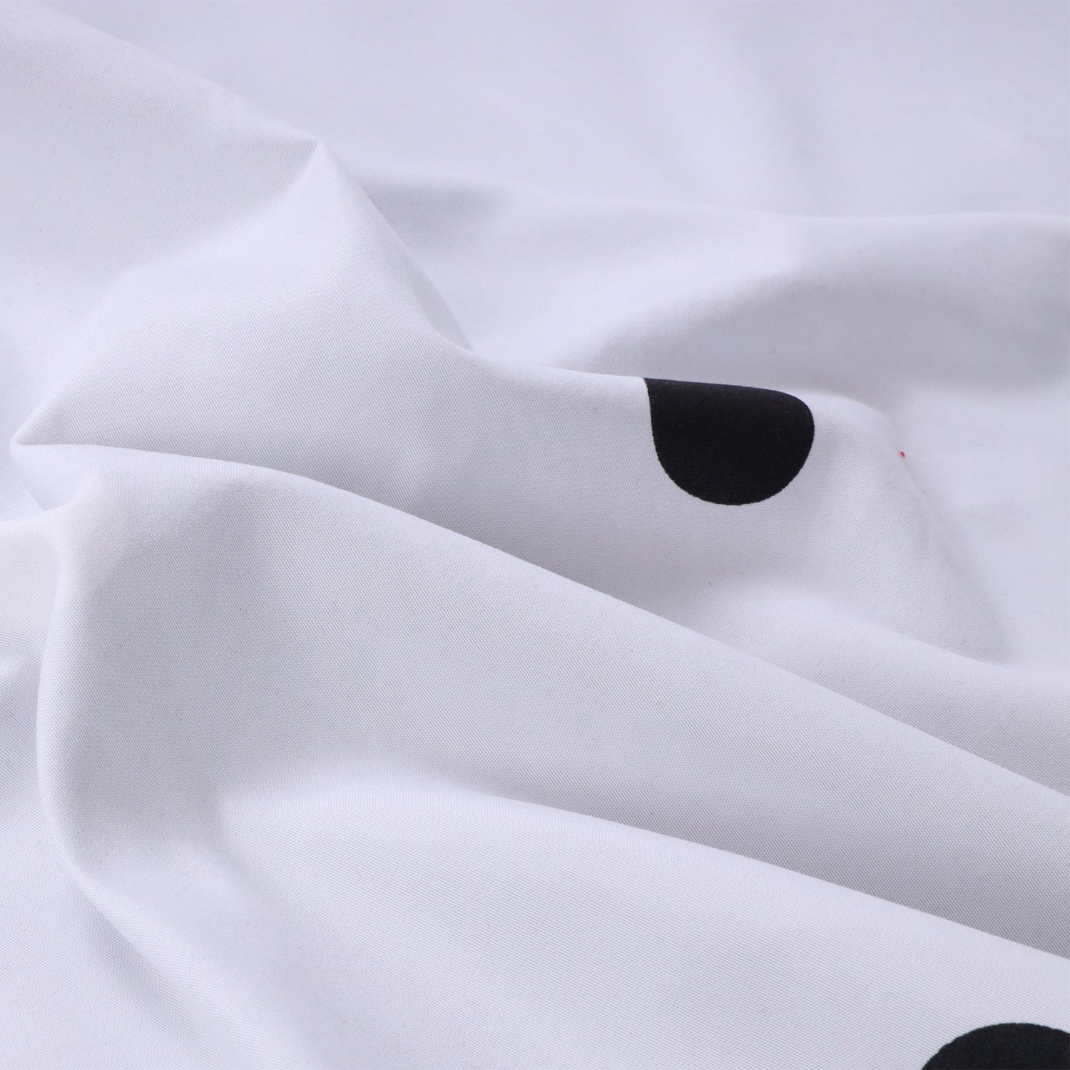 Black And White Duvet Cover Dotted Print