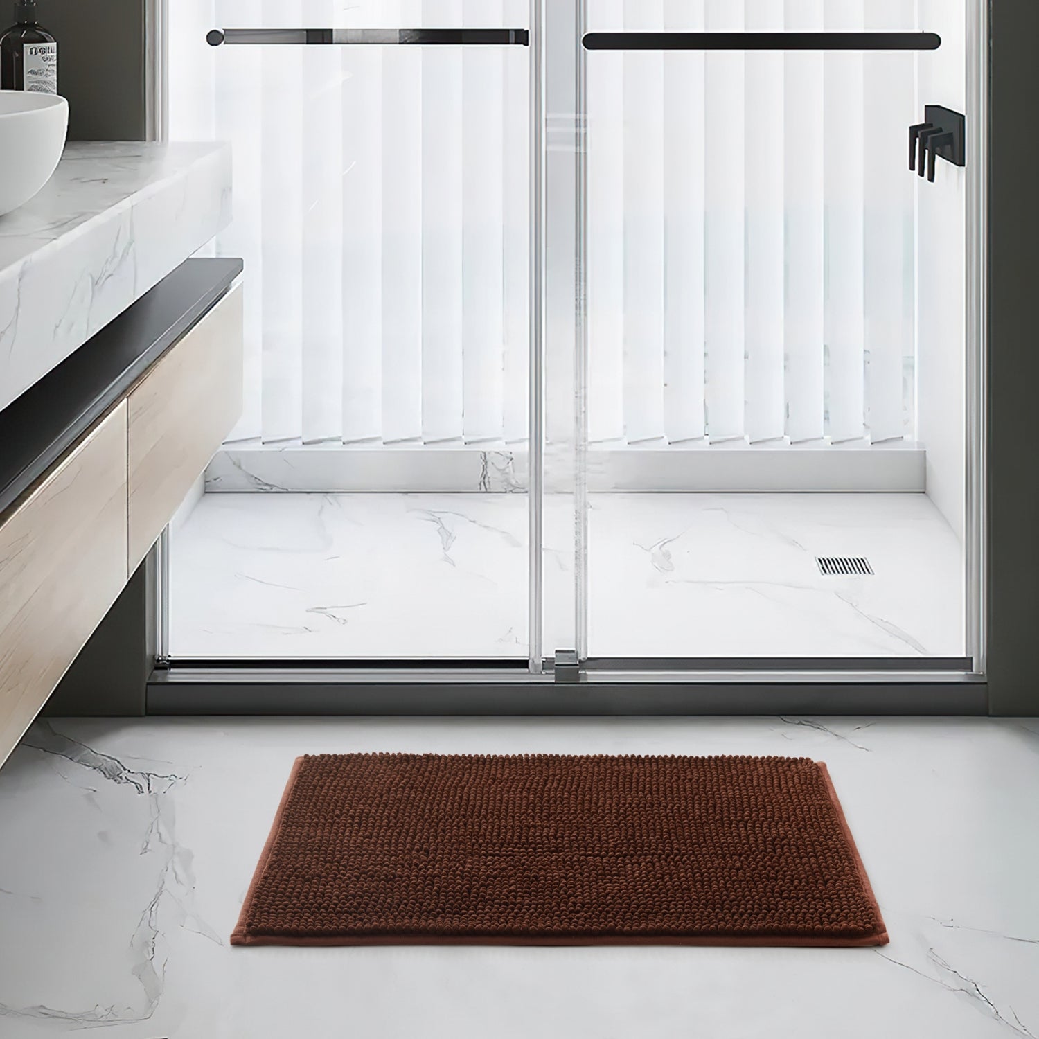 Bath Mat Brown