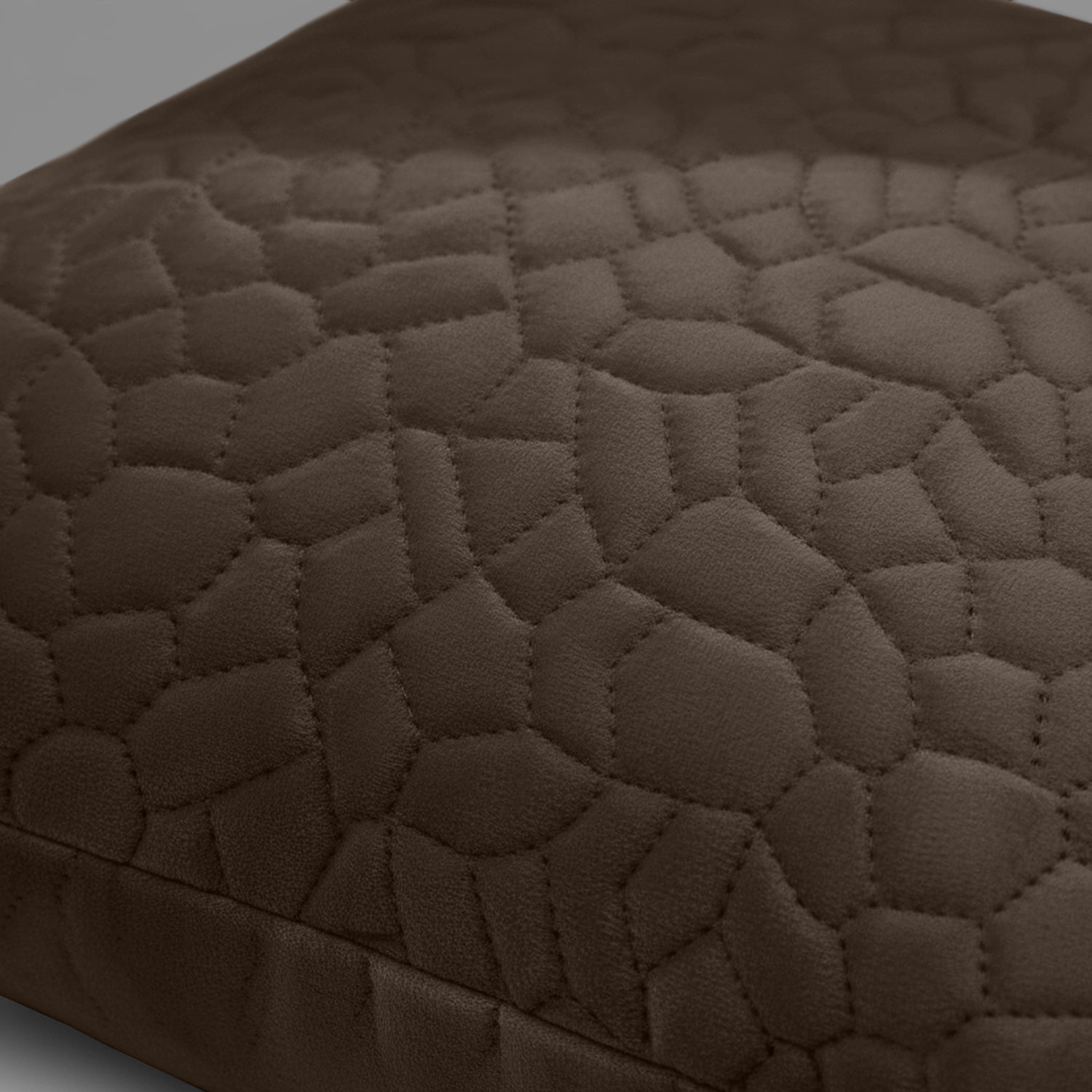 18x18 Pack Of 2 Velvet Cushion Cover Pebbles Pattern