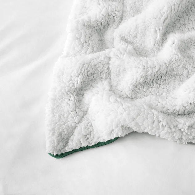 Emerald Green Throw and Blanket