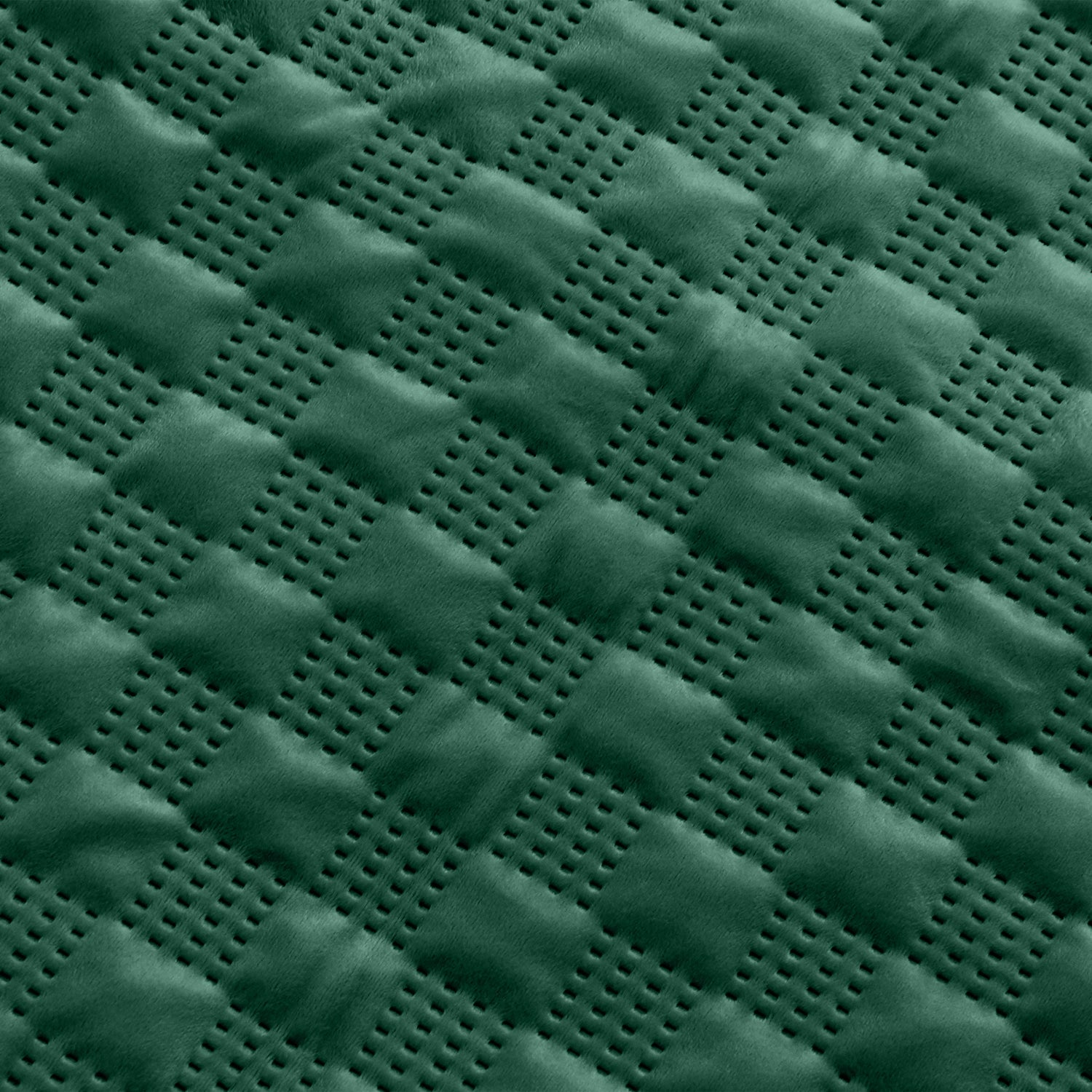 Pack Of 2 Square Velvet Cushion Cover Check Pattern