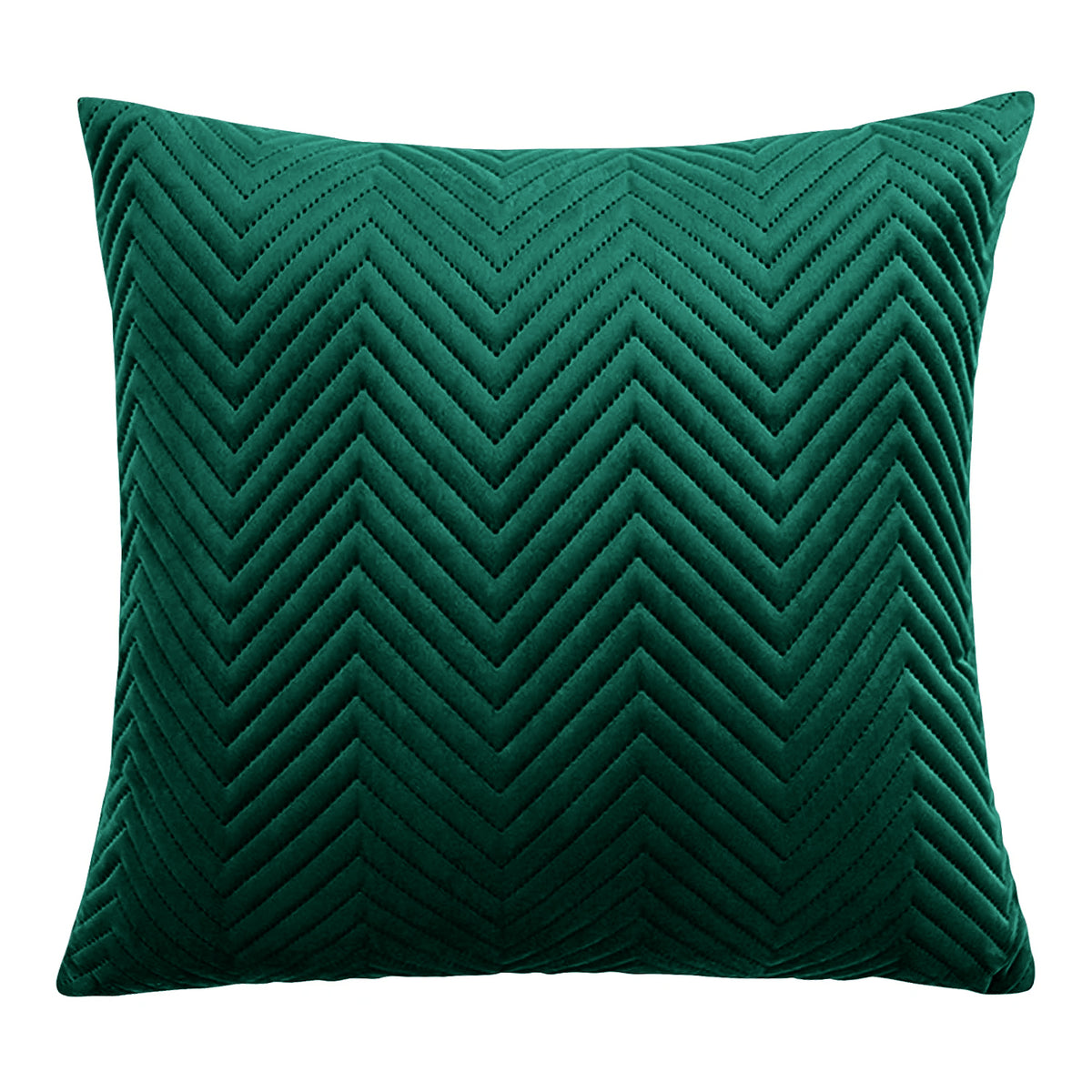 Embossed Velvet Sofa Pillows Cover Pack Of 2 Covers & Filled Cushion