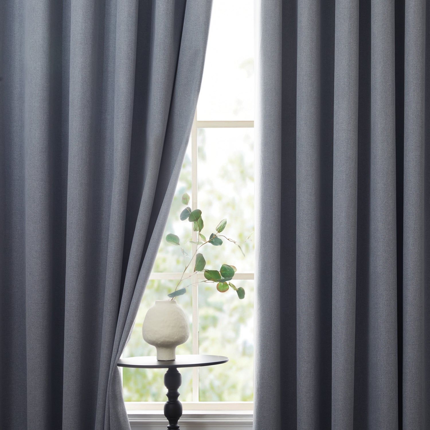 Grey curtains for bedroom