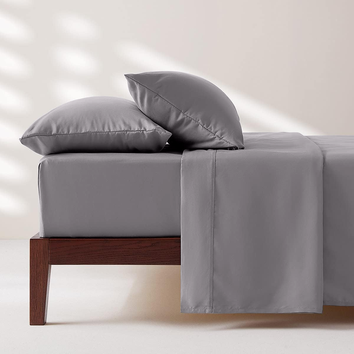 Grey Flat Sheet Egyptian Cotton