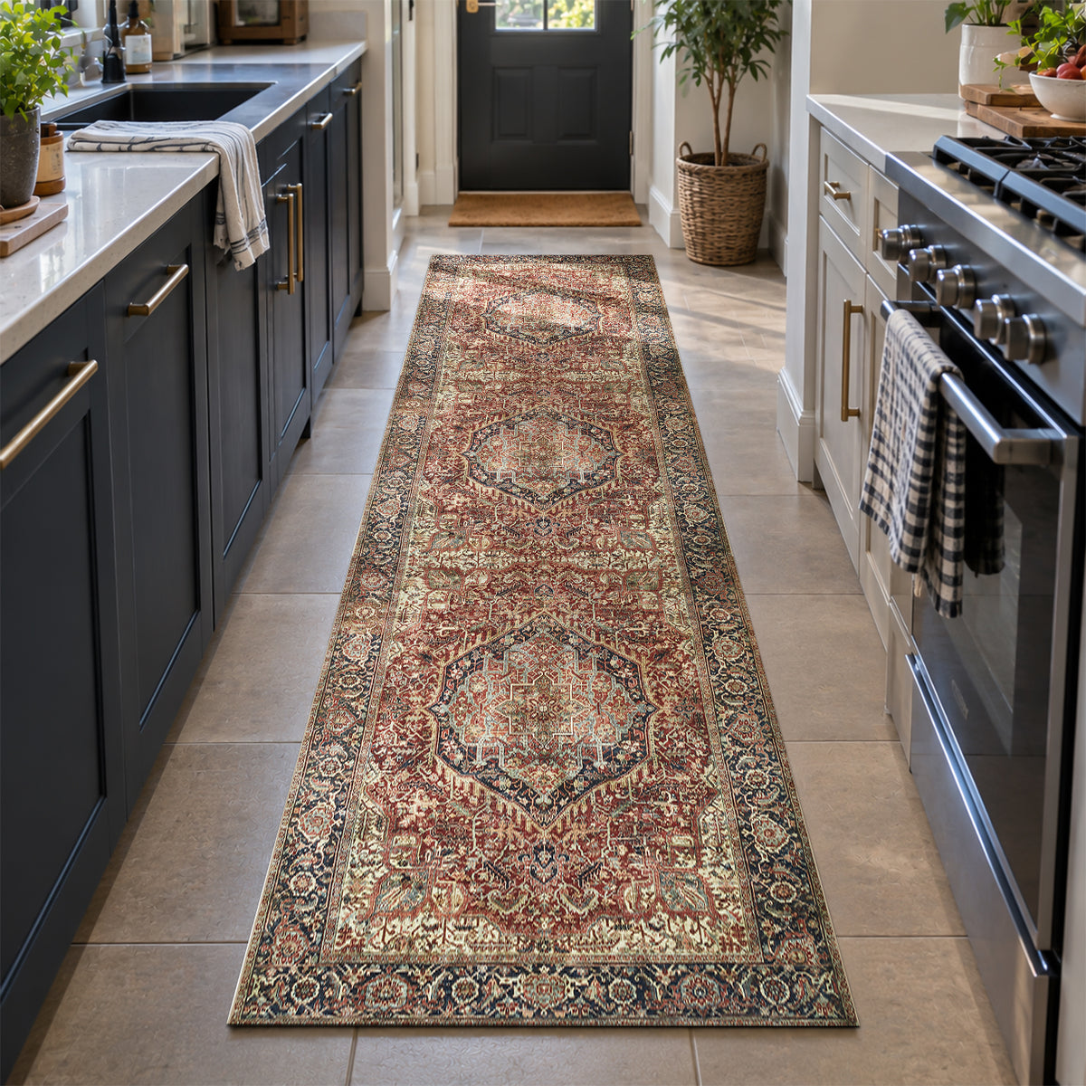 Antique Style Rug for Living Room & Bedroom