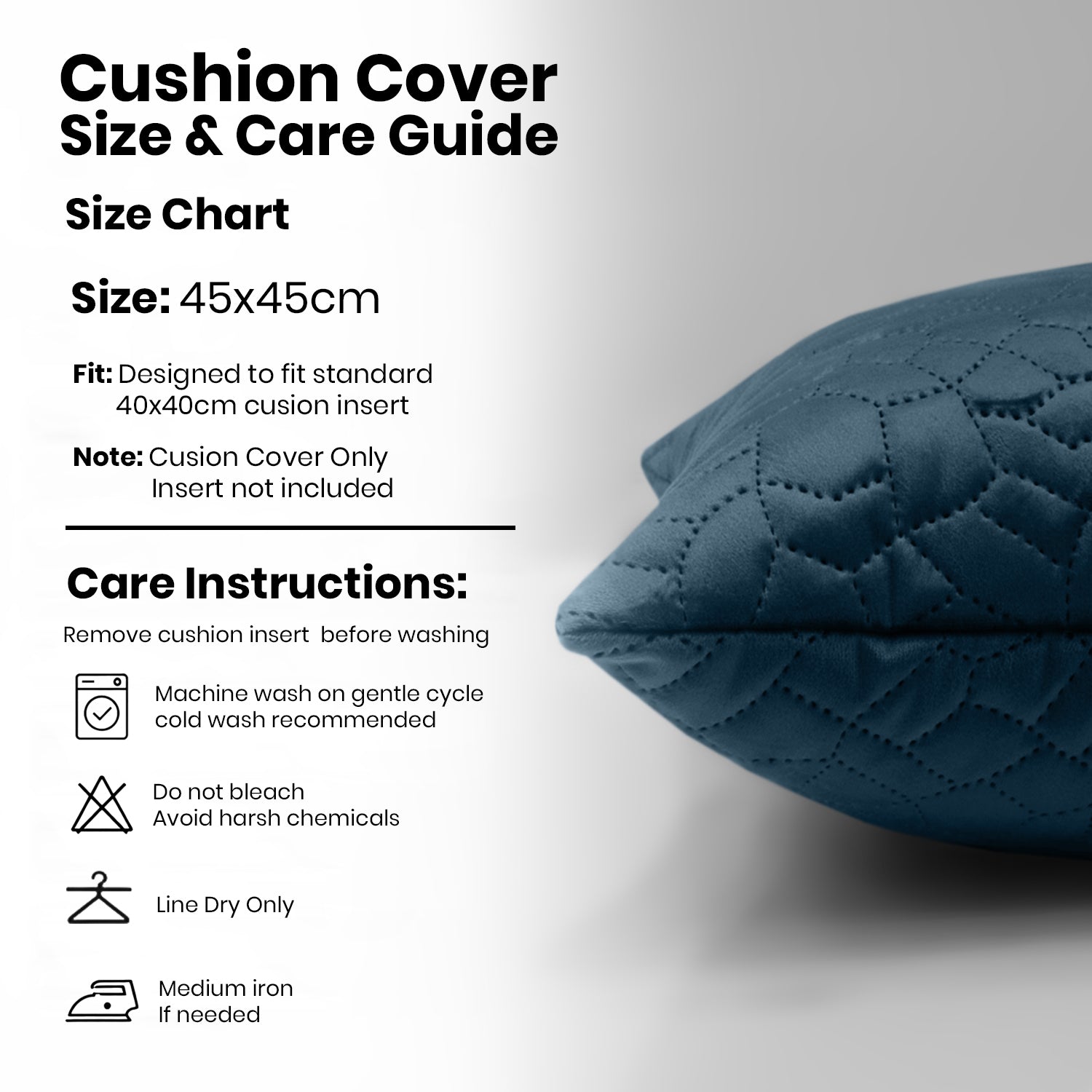 18x18 Pack Of 2 Velvet Cushion Cover Pebbles Pattern