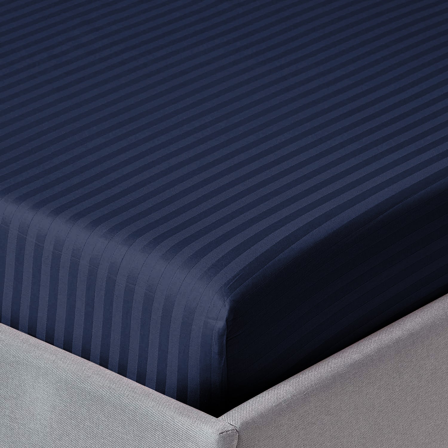 Navy Blue Extra Deep Mattress Fitted Sheets