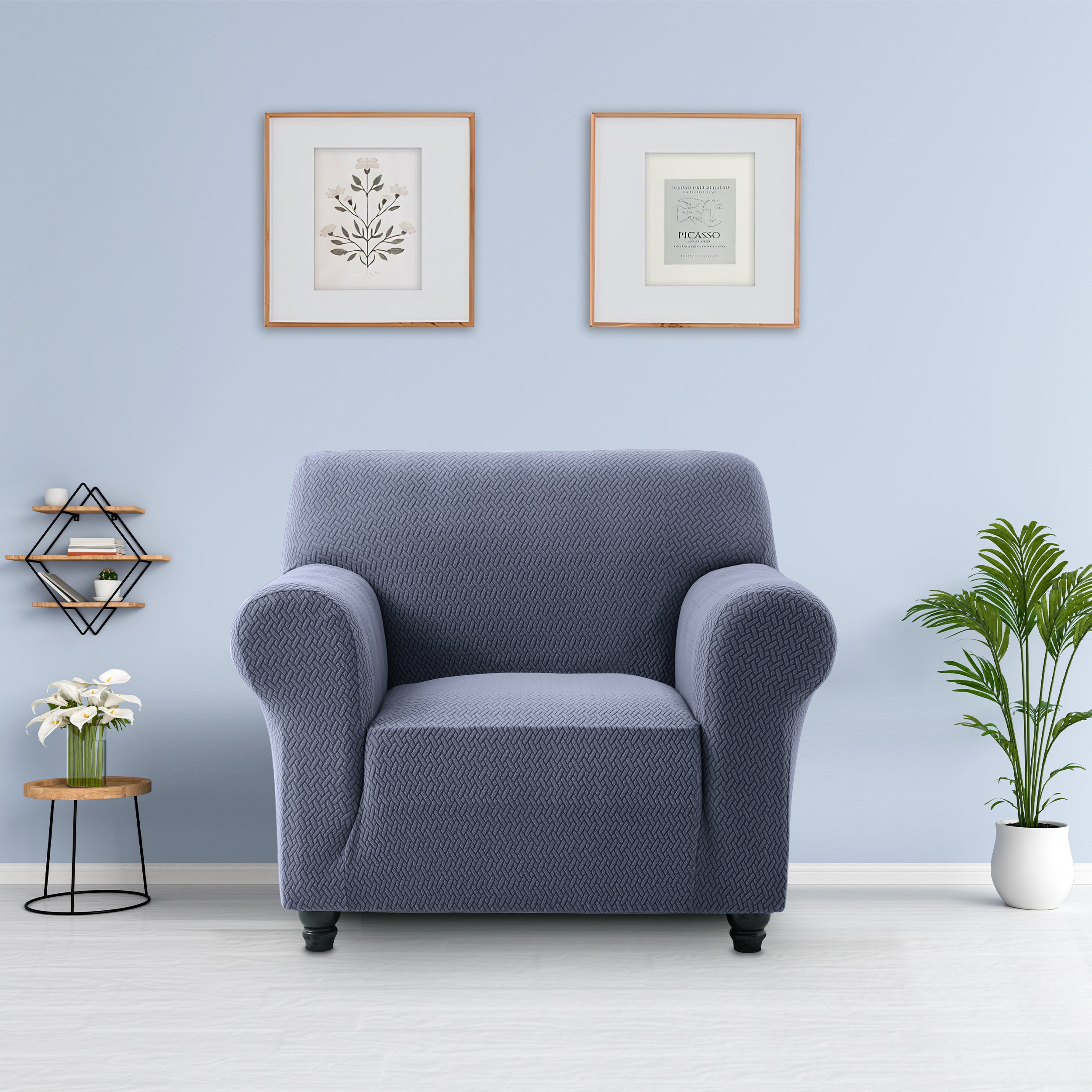 1 Seater Stretch Slip Covers For Sofas