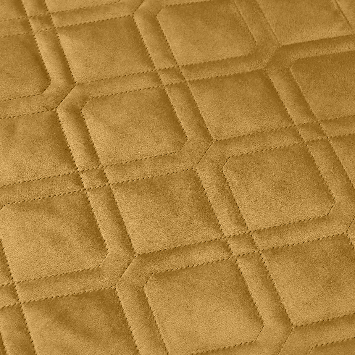 Pack Of 2 Embossed Velvet Cushion Cover Diamond Pattern