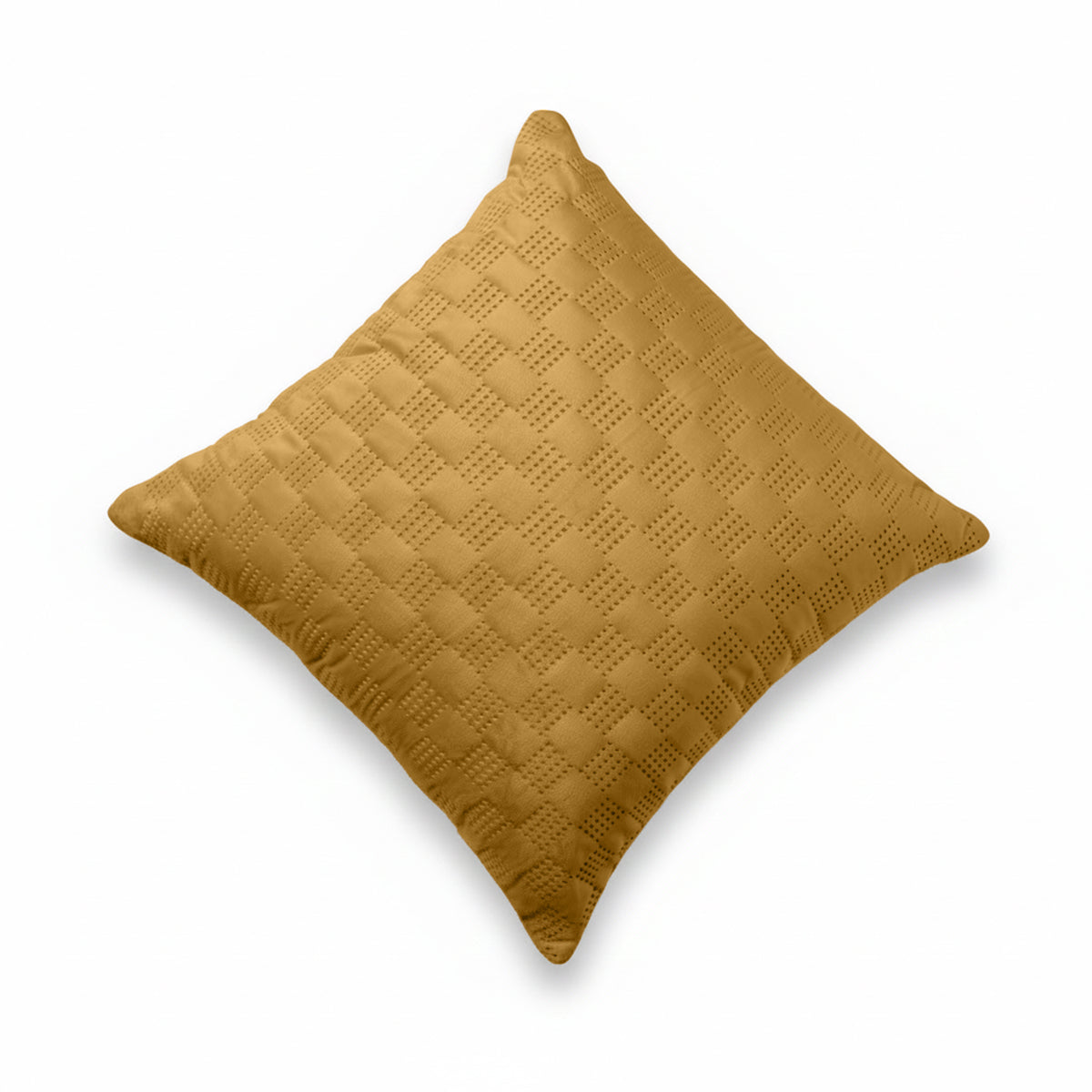 Pack Of 2 Square Velvet Cushion Cover Check Pattern
