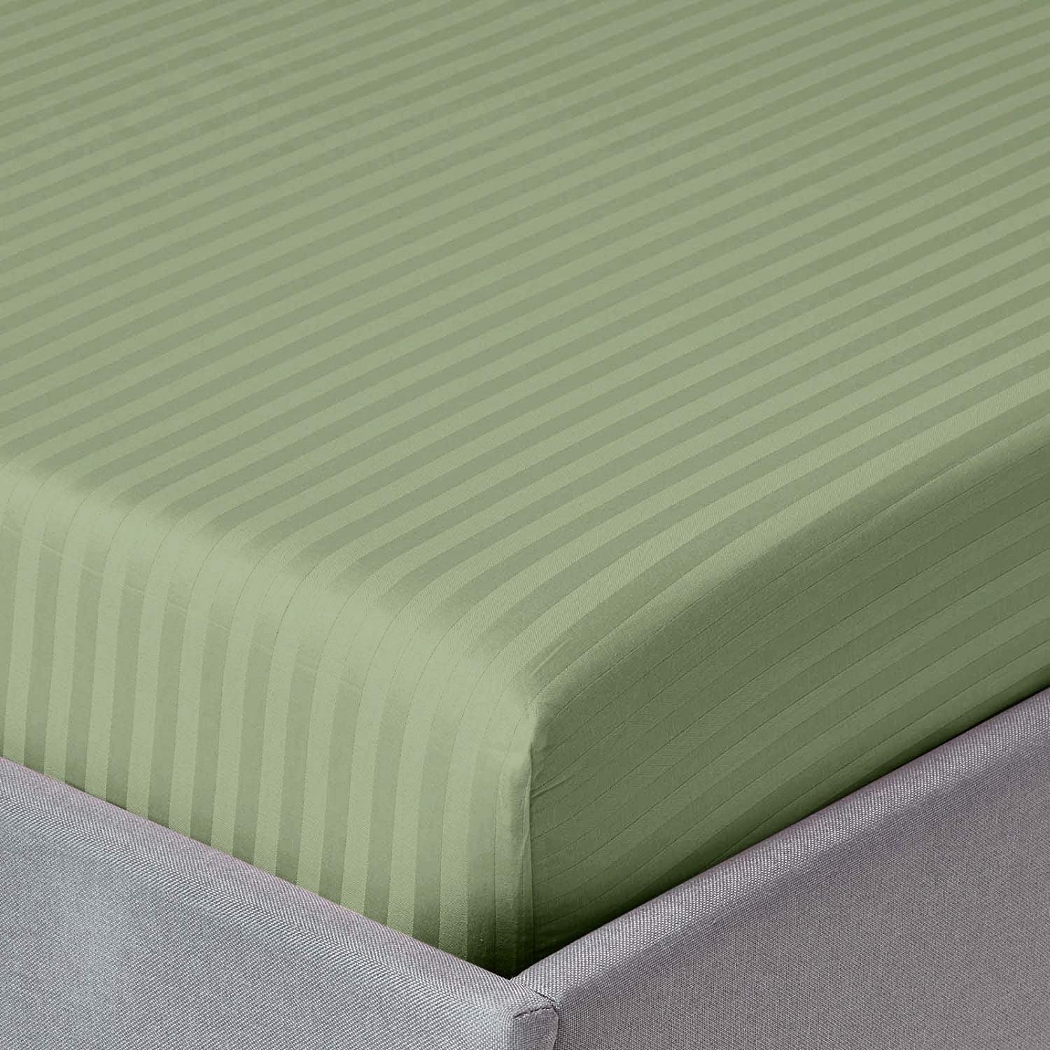 Olive Green Extra Deep Mattress Fitted Sheets
