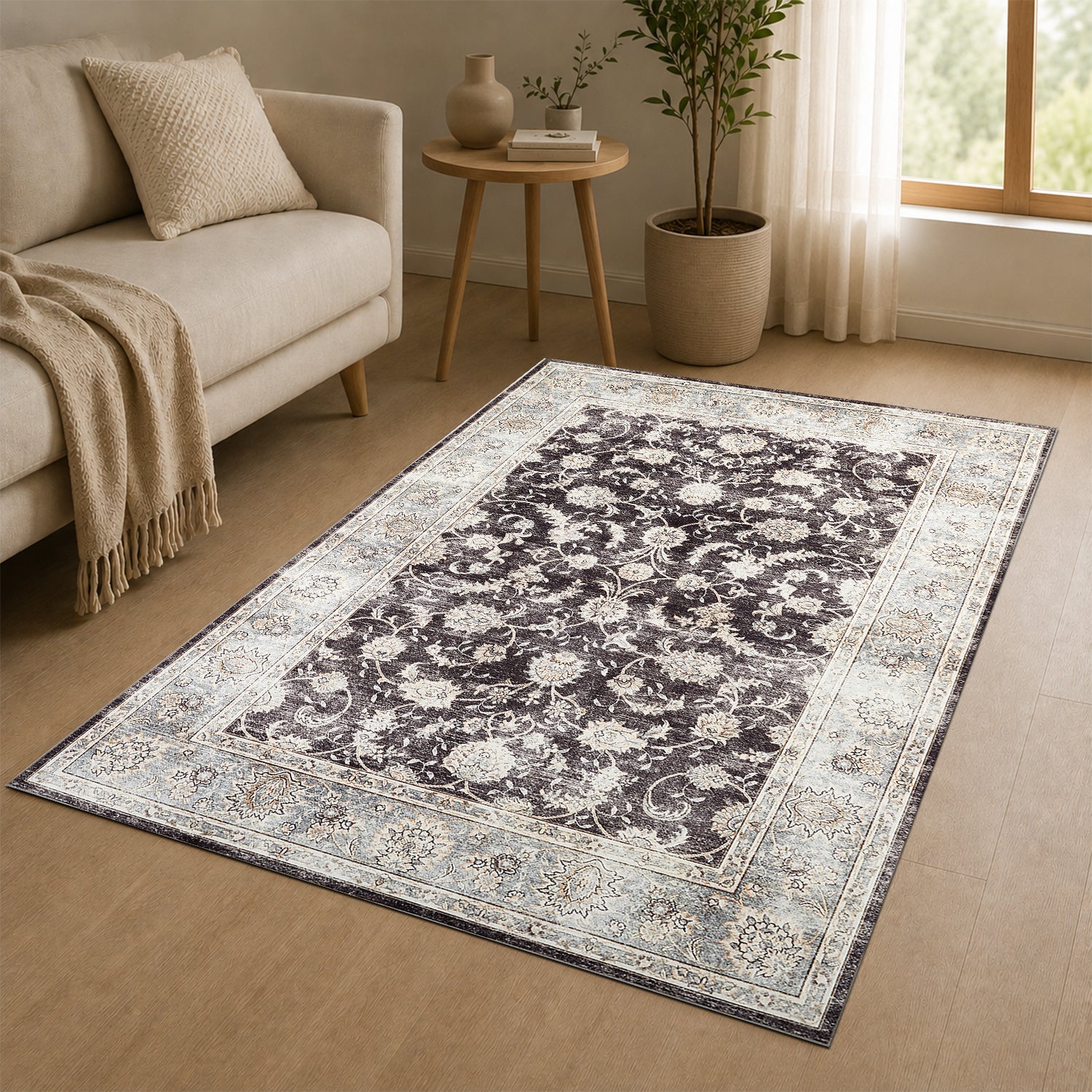 Washable Carpet Rug Pet Friendly