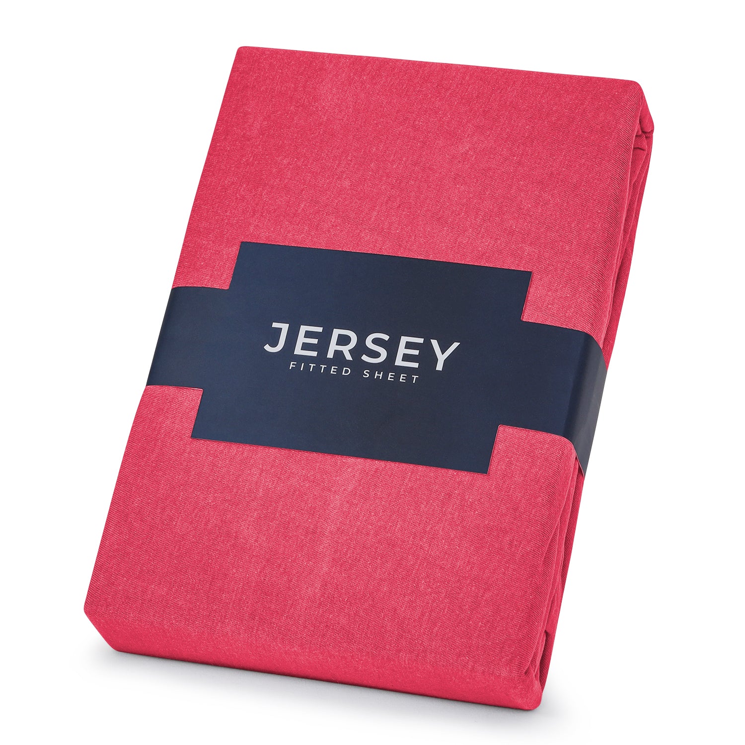 Pink Jersey cotton Fitted Sheet