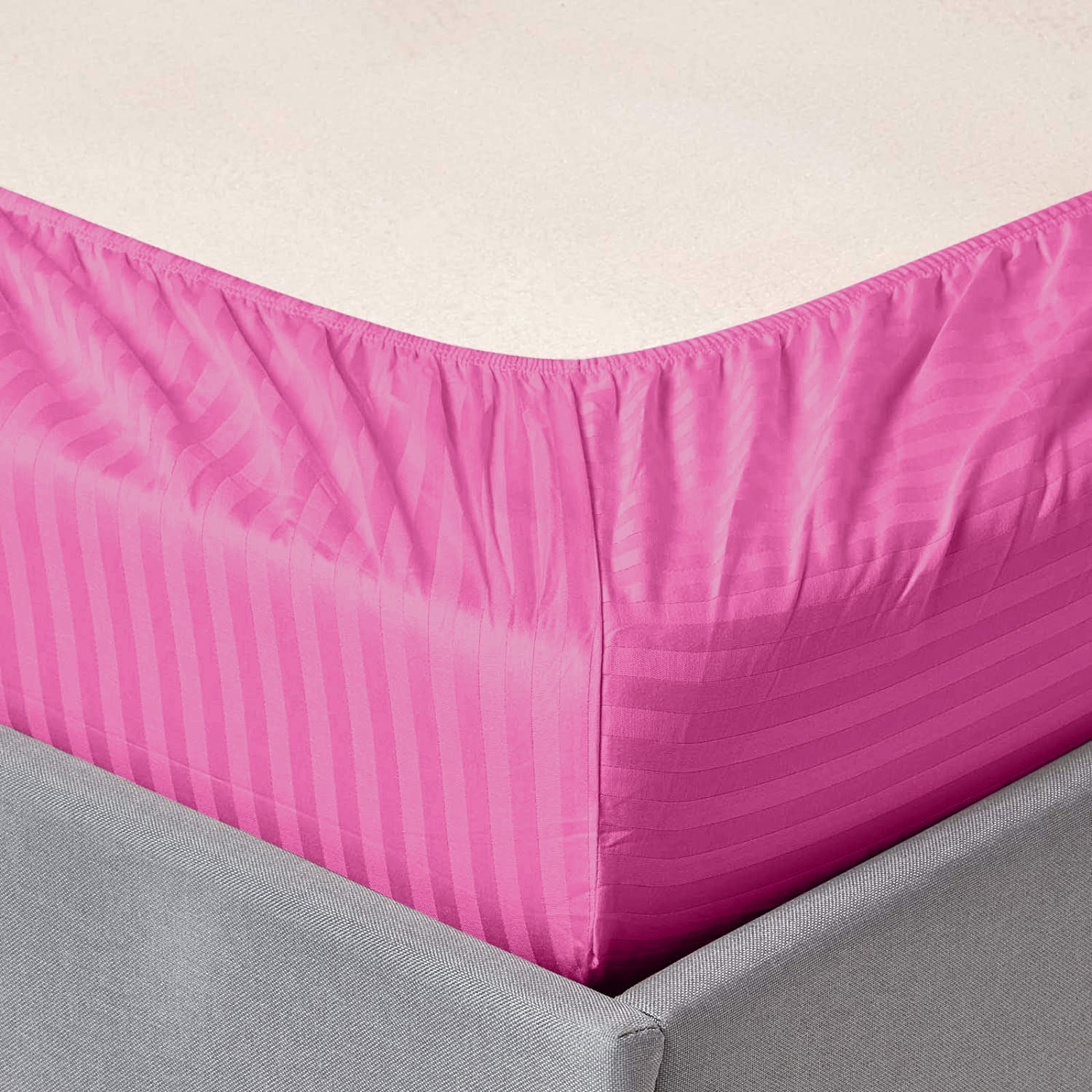 Pink Extra Deep Mattress Fitted Sheets