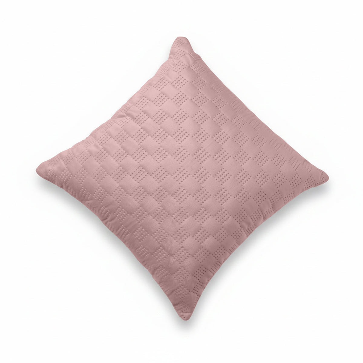 Pack Of 2 Square Velvet Cushion Cover Check Pattern