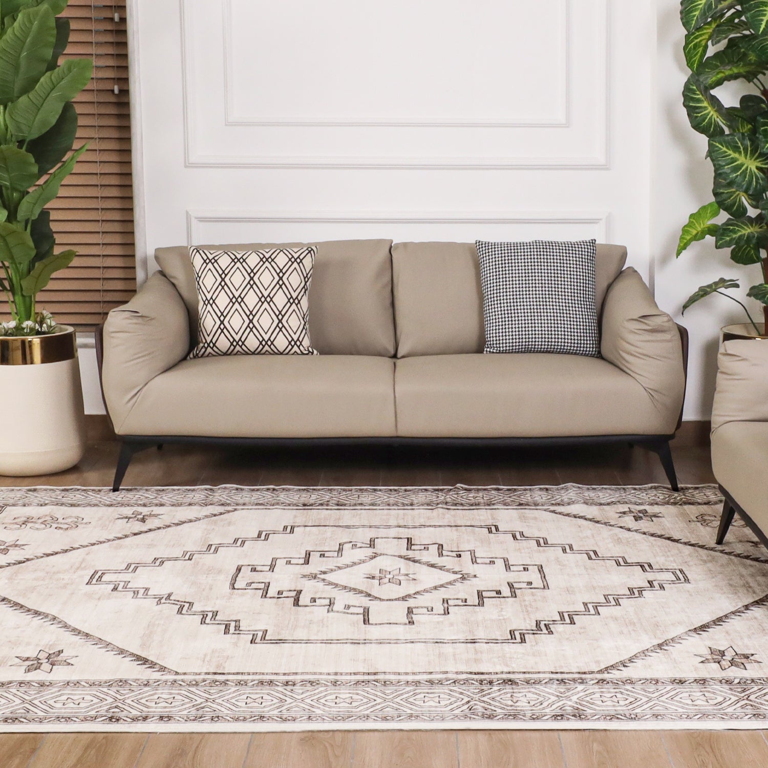 Cashmere Knotted Area Rugs