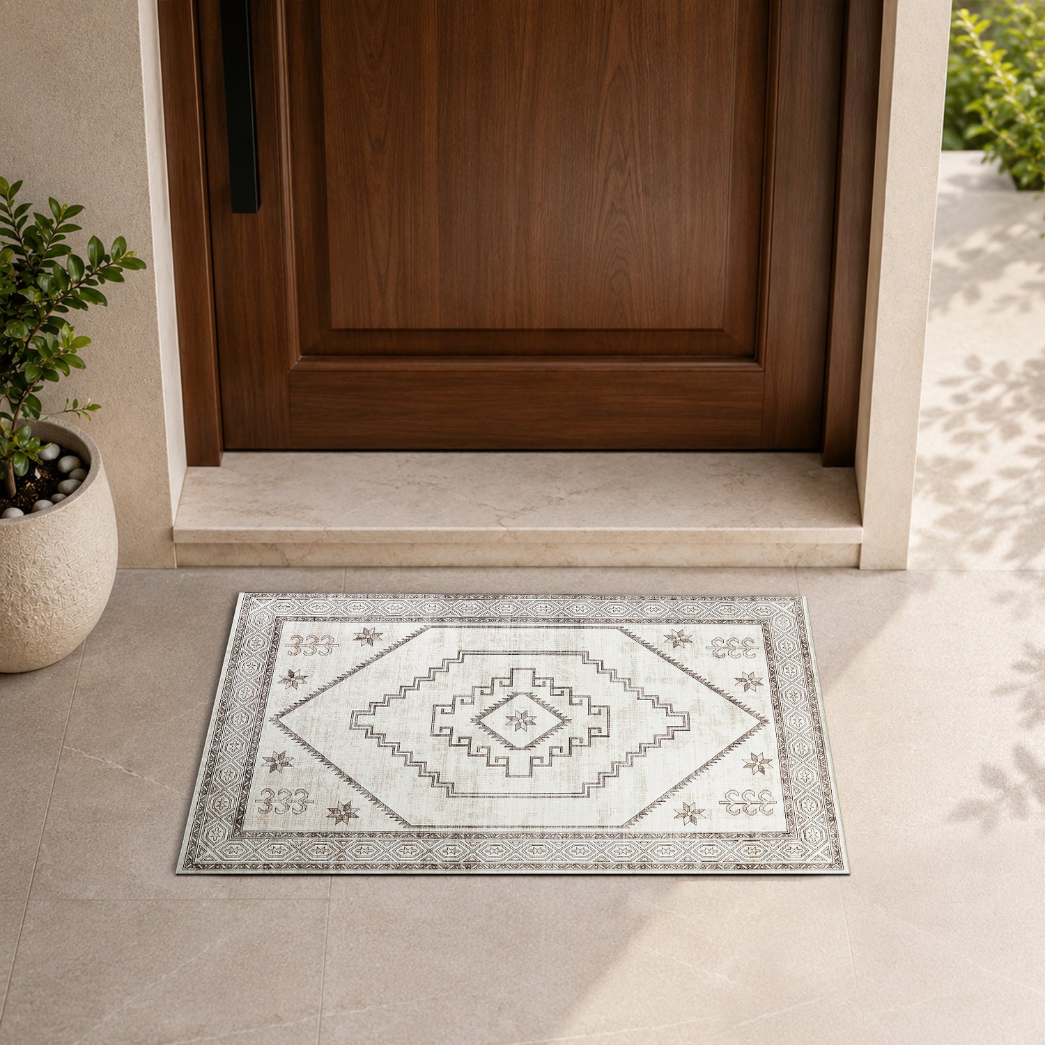 Modern Tribal Rug Perfect for Living & Dining Rooms
