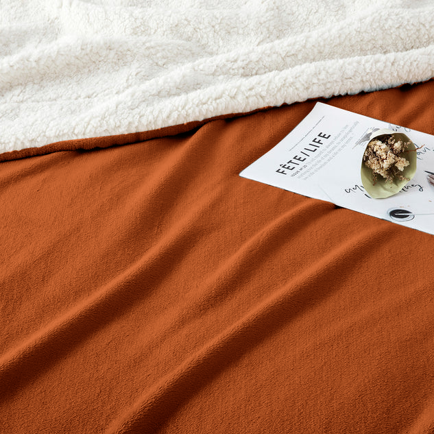 Rust Throw Blanket