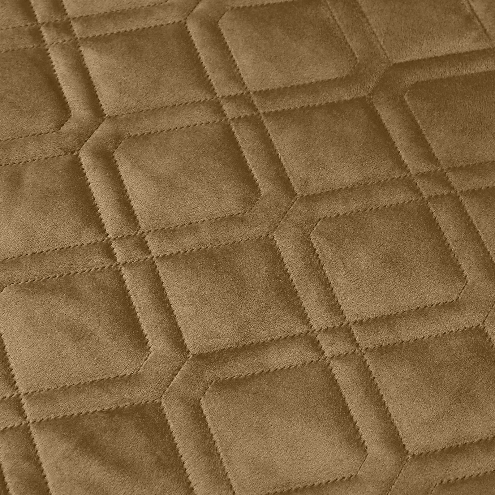 Pack Of 2 Embossed Velvet Cushion Cover Diamond Pattern