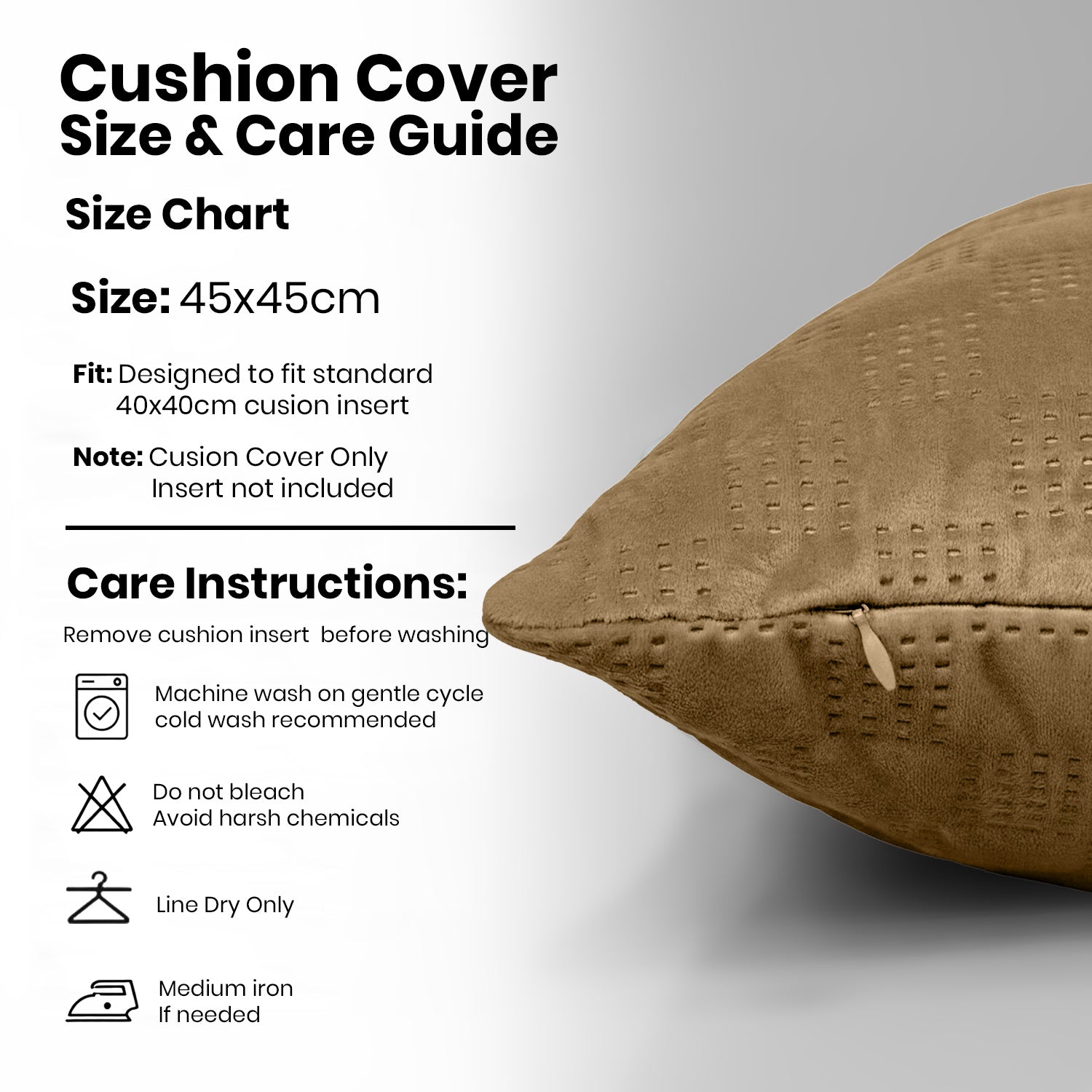 Pack Of 2 Square Velvet Cushion Cover Check Pattern