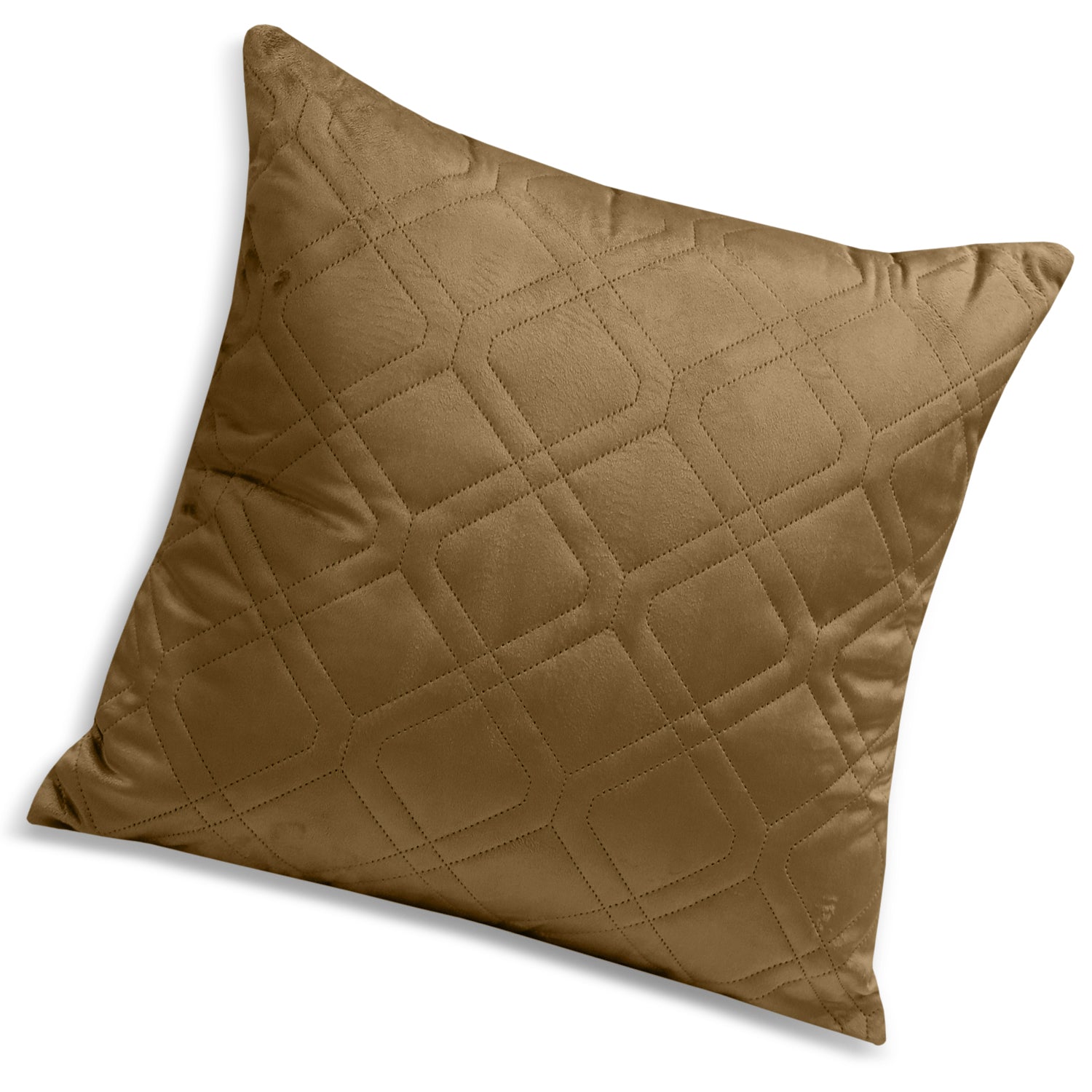 Pack Of 2 Embossed Velvet Cushion Cover Diamond Pattern
