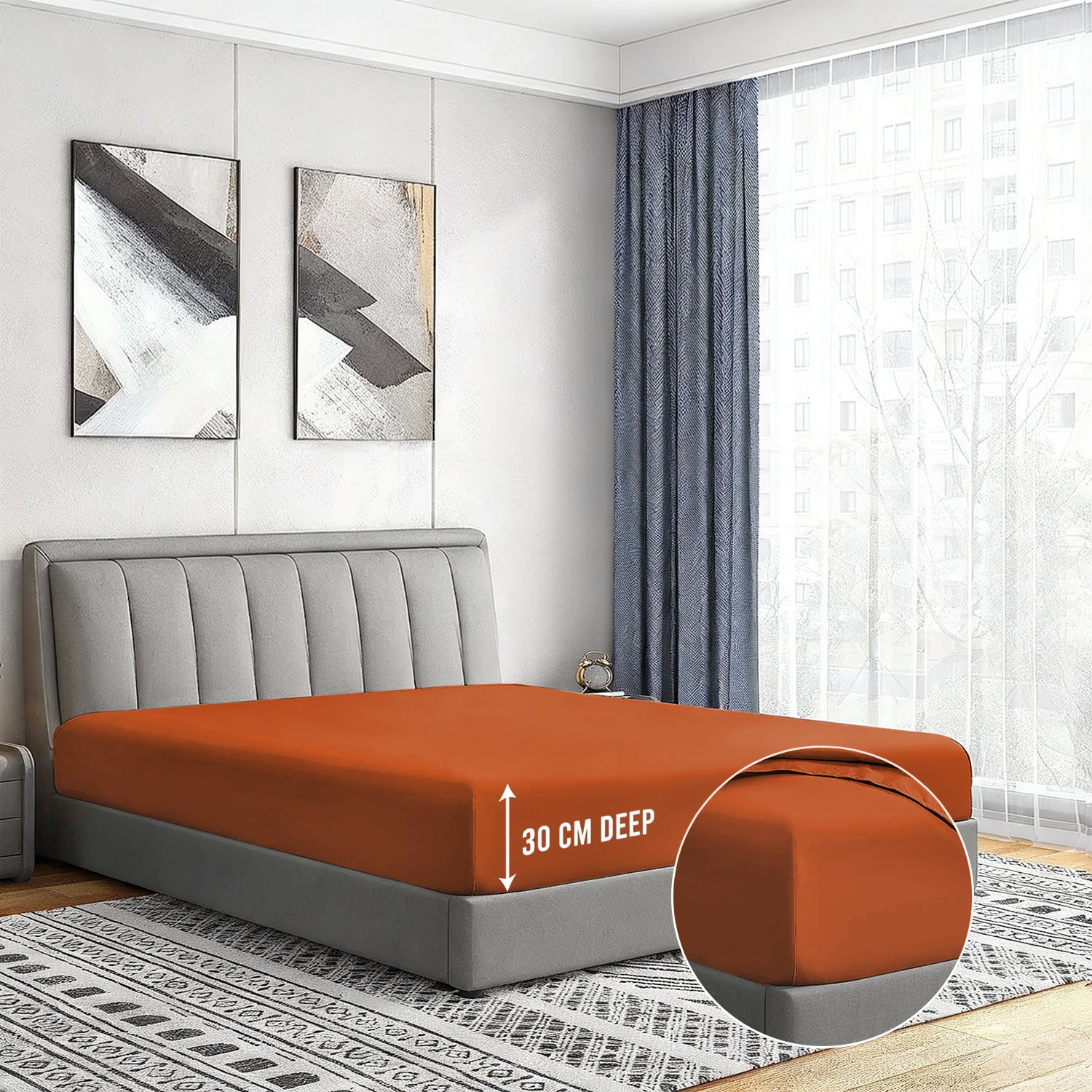 Extra Deep Fitted Sheets 30CM & 40CM