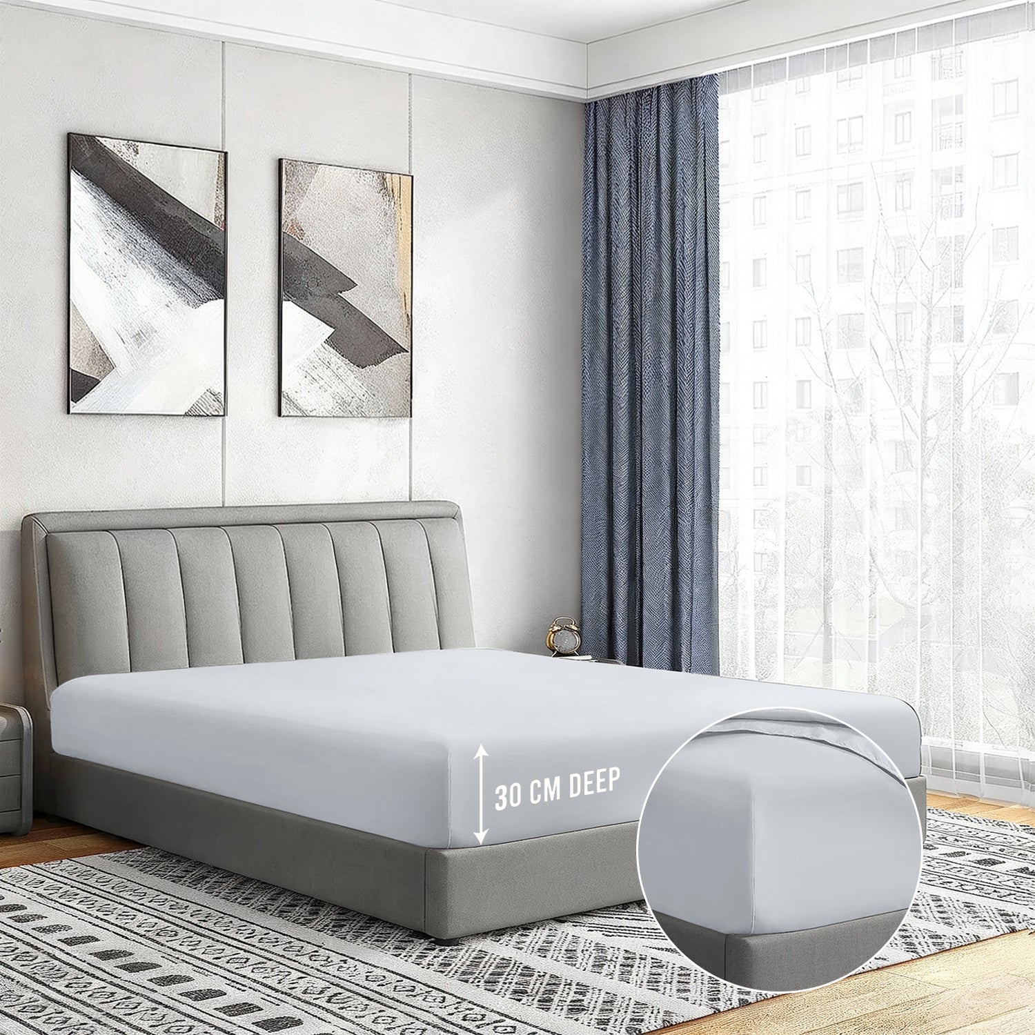 Extra Deep Fitted Sheets 30CM & 40CM