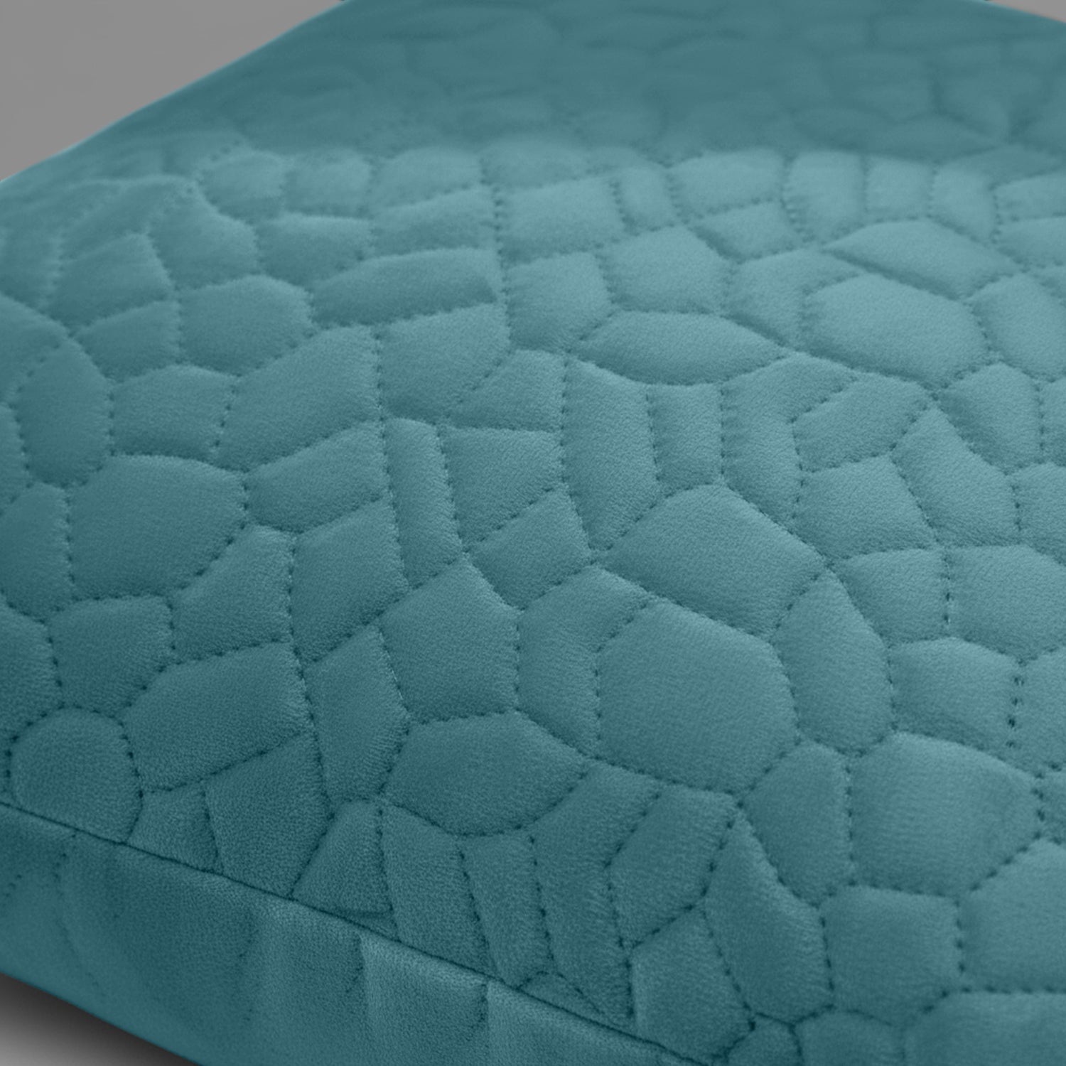 18x18 Pack Of 2 Velvet Cushion Cover Pebbles Pattern