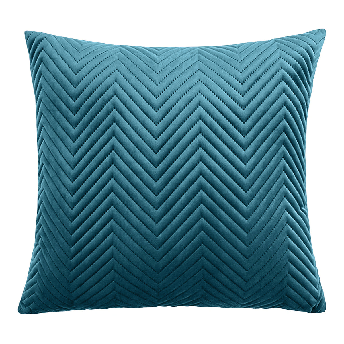 Embossed Velvet Sofa Pillows Cover Pack Of 2 Covers & Filled Cushion