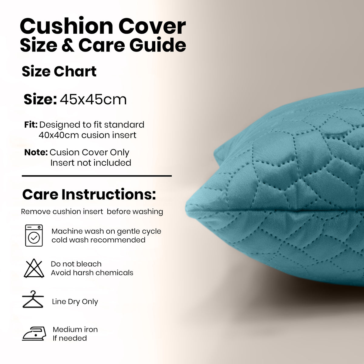 18x18 Pack Of 2 Velvet Cushion Cover Pebbles Pattern