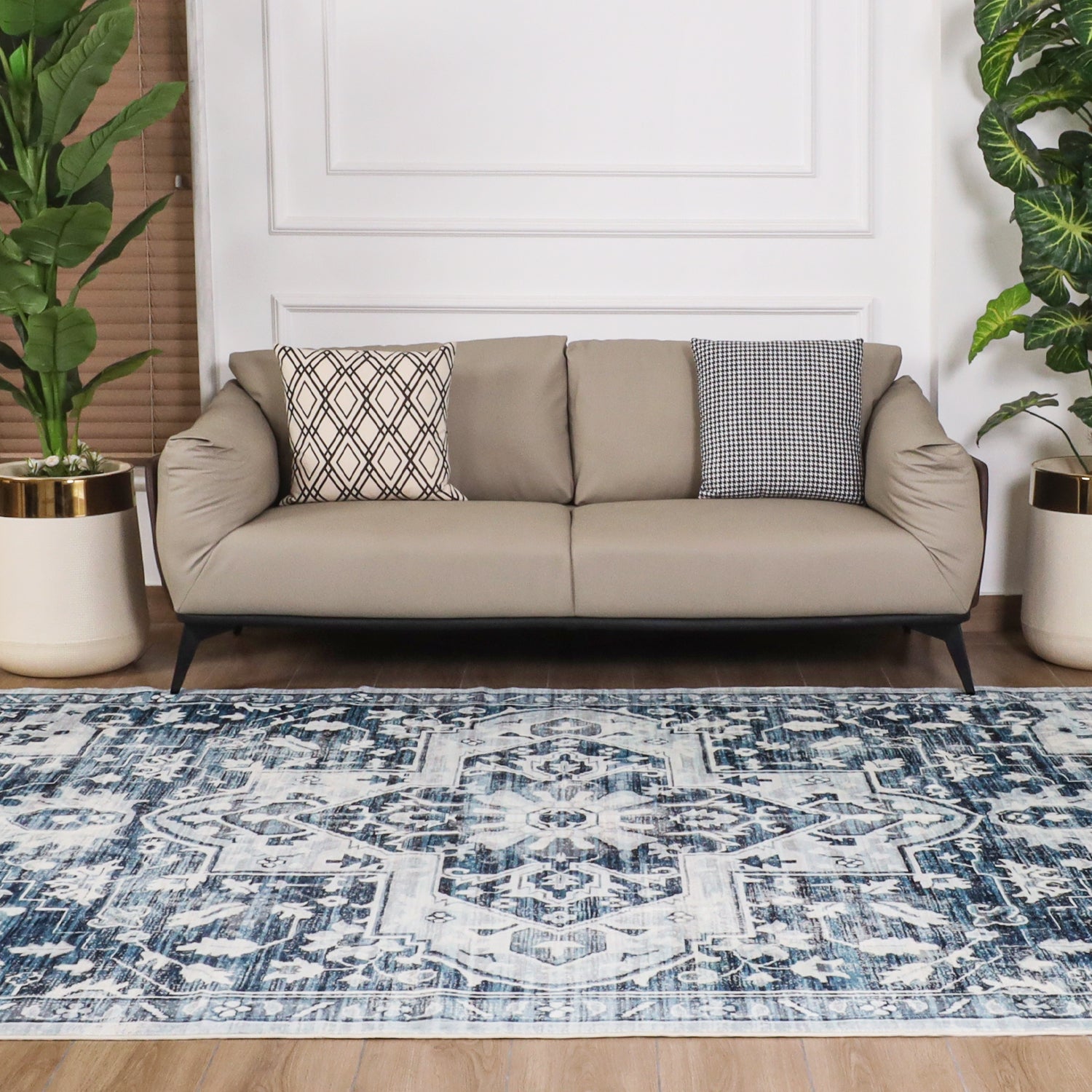 Thick Persian Coastal Style Rugs Cashmere
