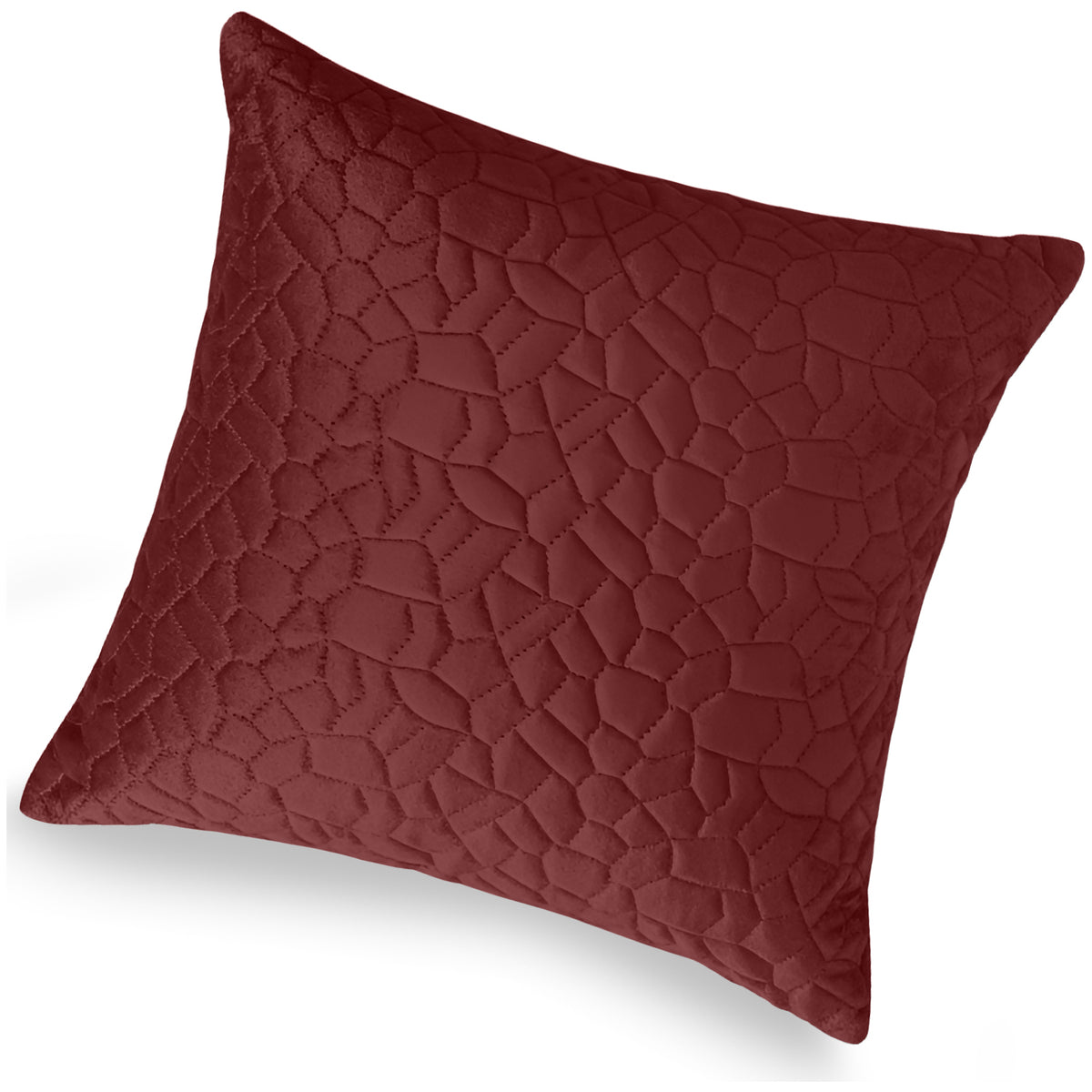 18x18 Pack Of 2 Velvet Cushion Cover Pebbles Pattern