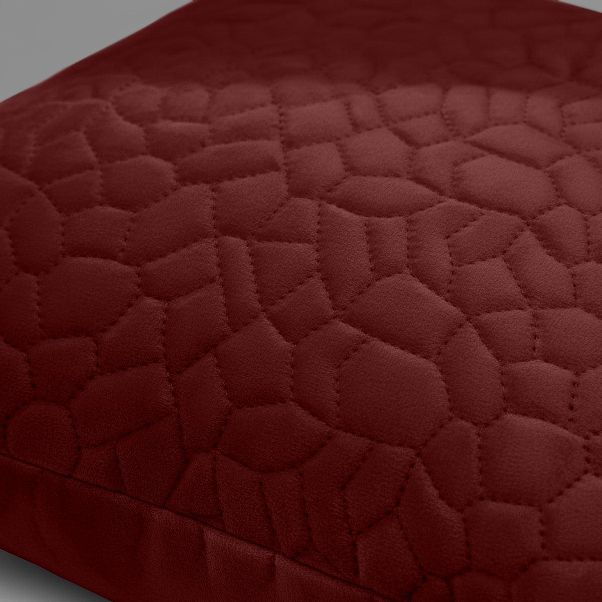 18x18 Pack Of 2 Velvet Cushion Cover Pebbles Pattern