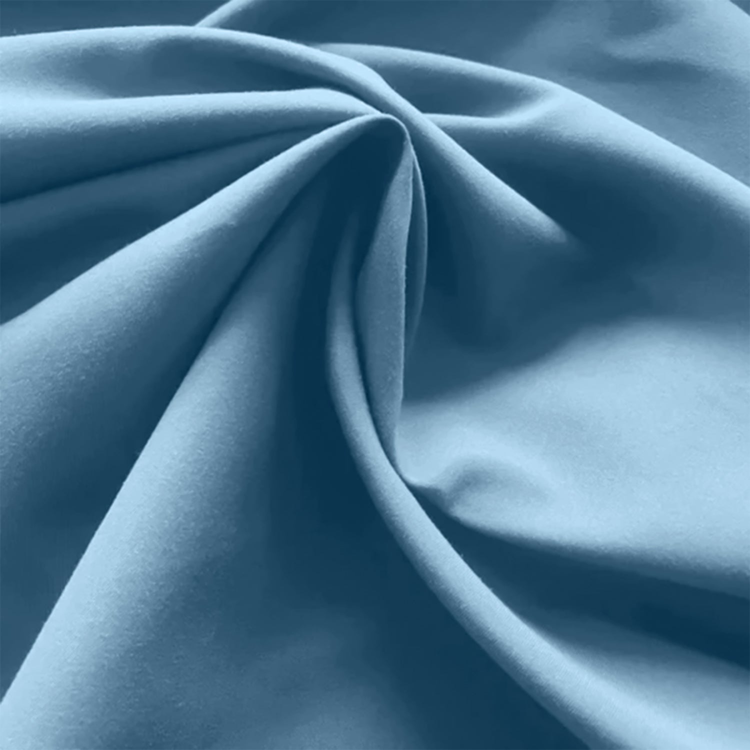 Washed Blue Pillowcases Plain Dye Pair