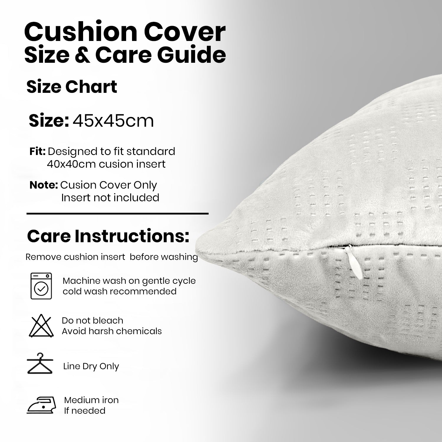 Pack Of 2 Square Velvet Cushion Cover Check Pattern