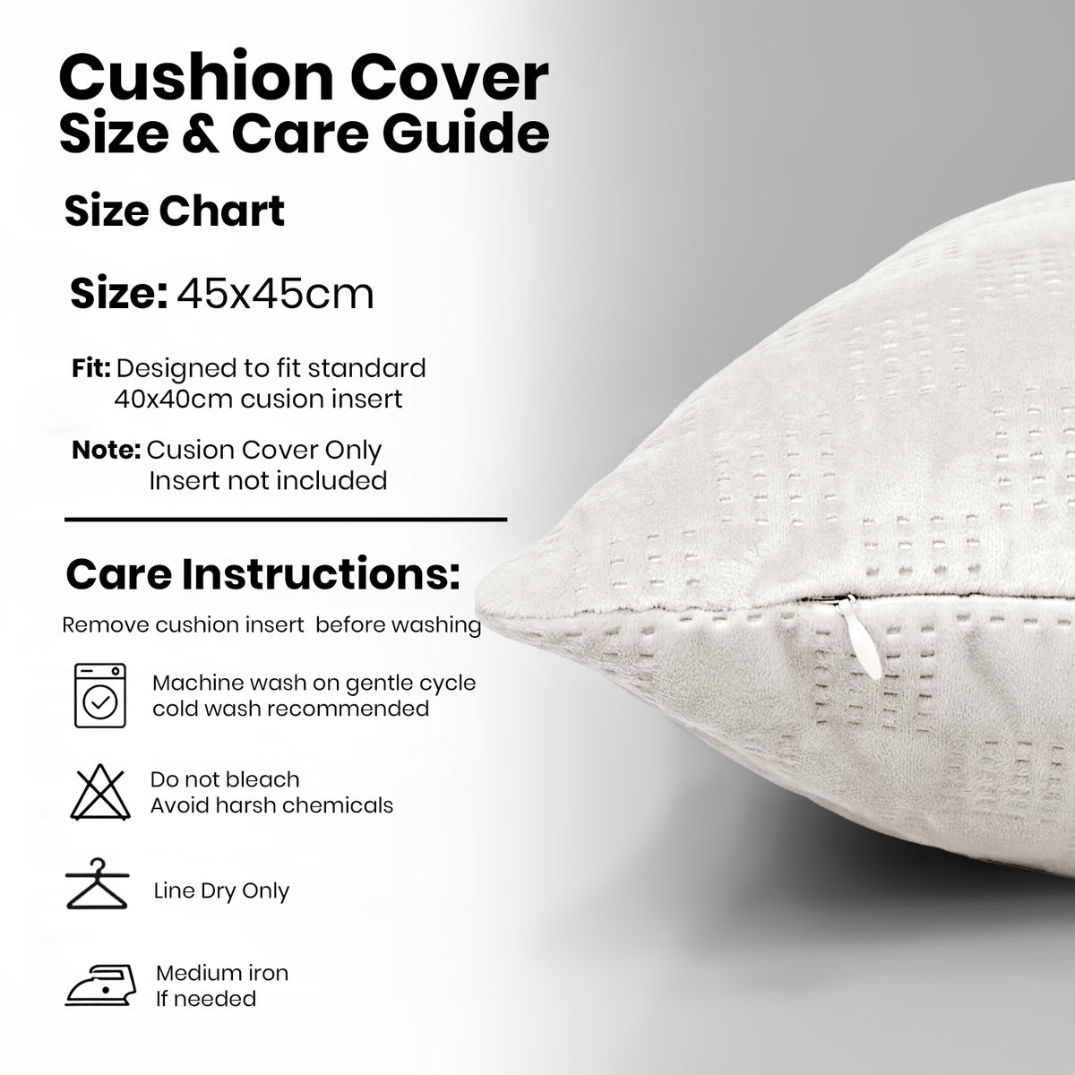 Pack Of 2 Square Velvet Cushion Cover Check Pattern
