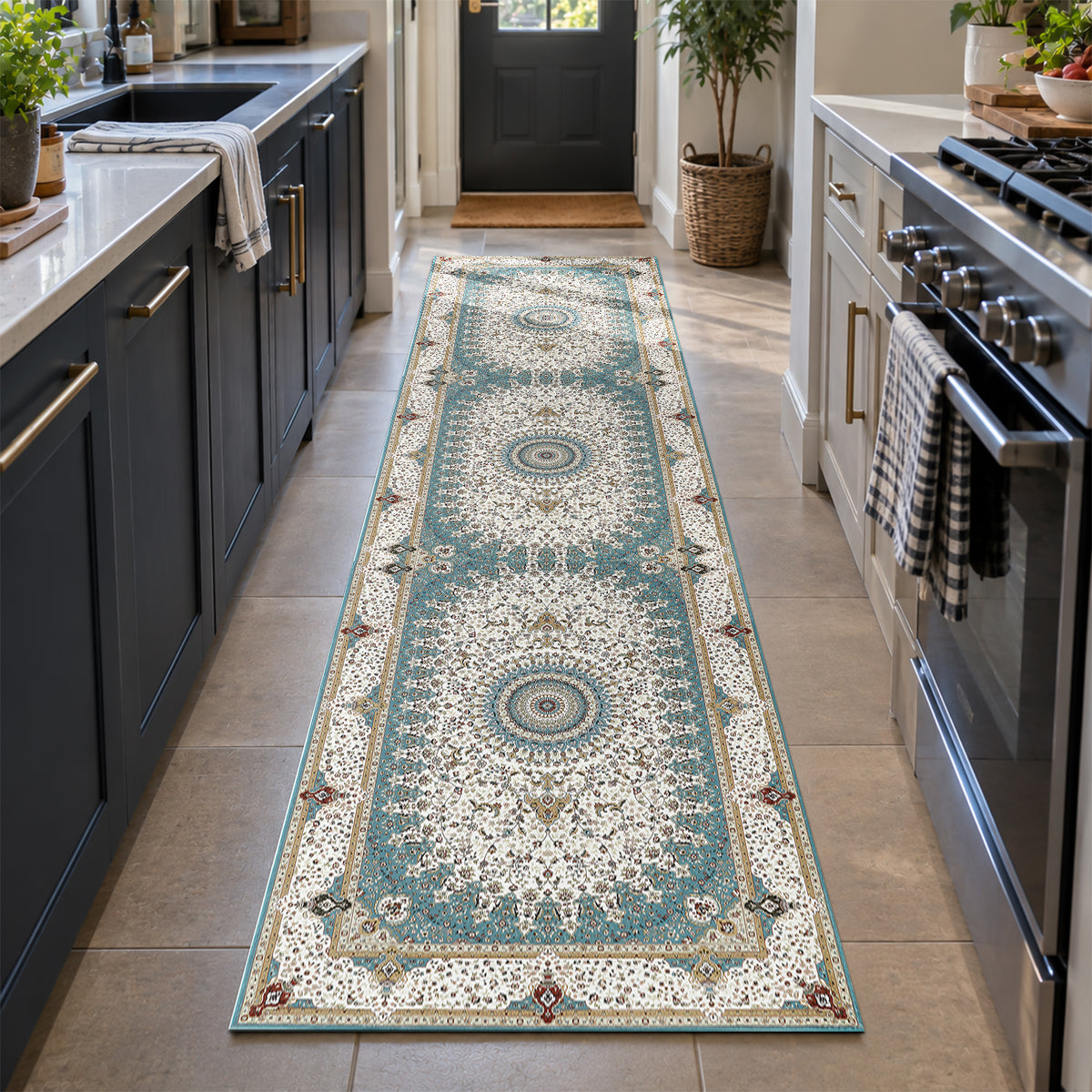 Luxury Ornate Floral Rug Timeless Design for Living Rooms